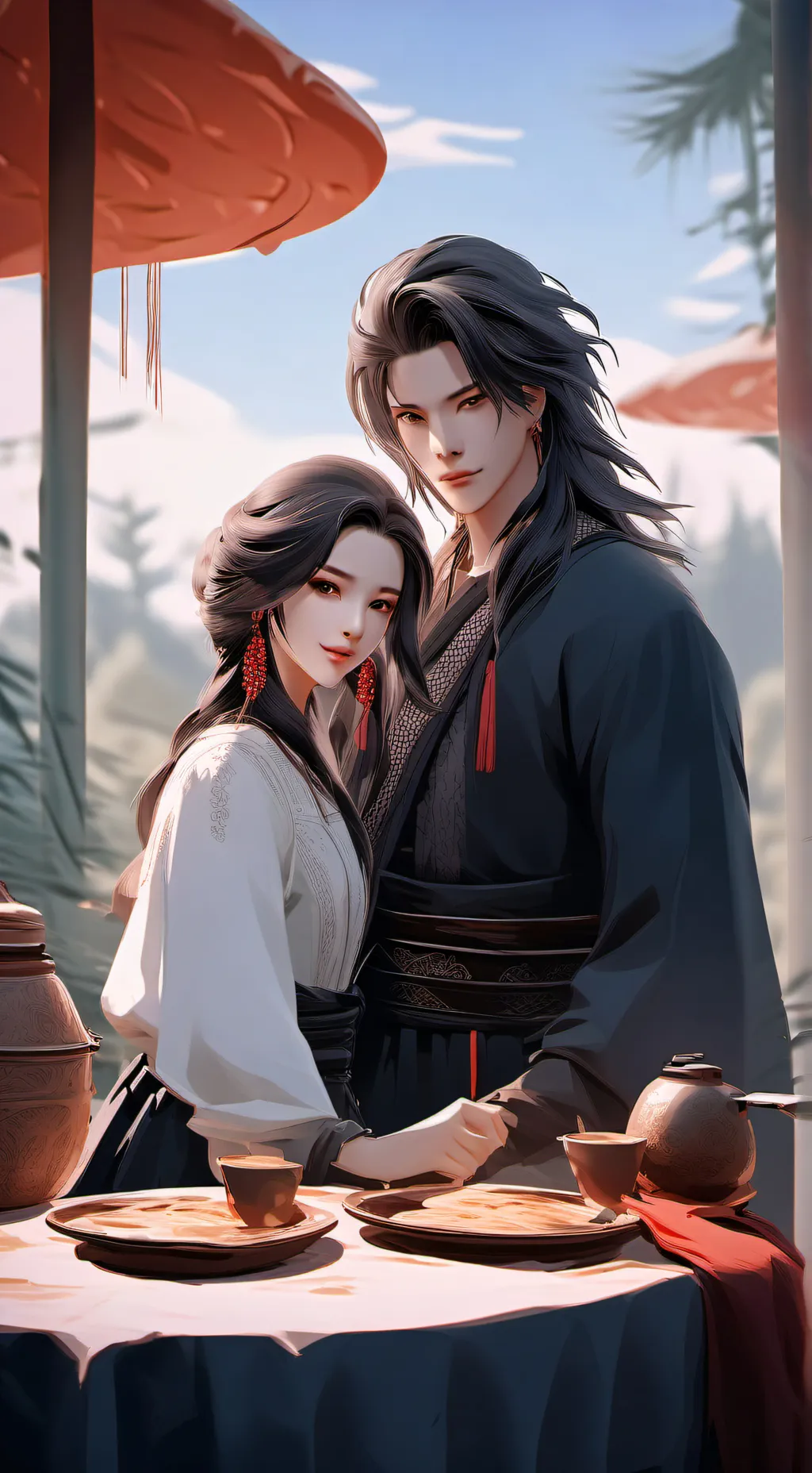 ai character: Ucrania  background