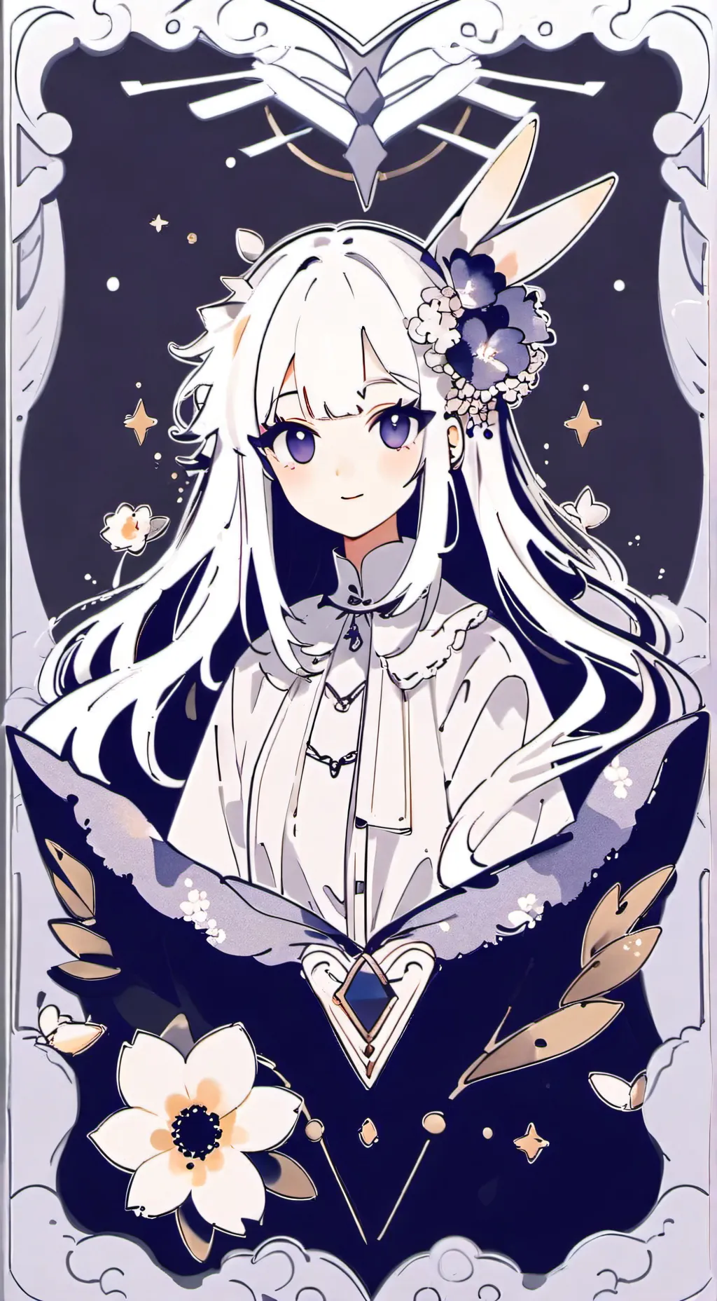 ai character: Ae-cha(애차) background