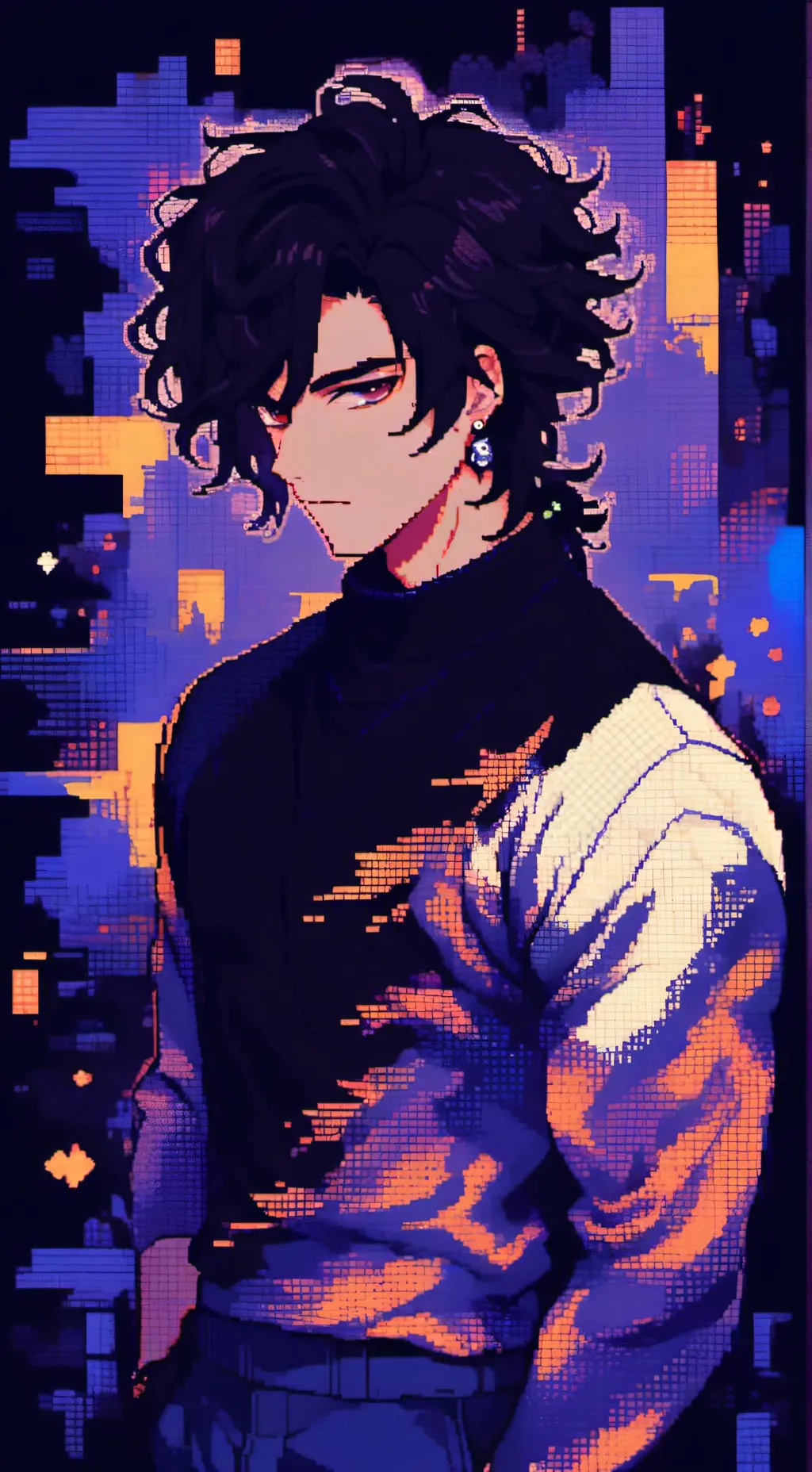 ai character: Cole  background