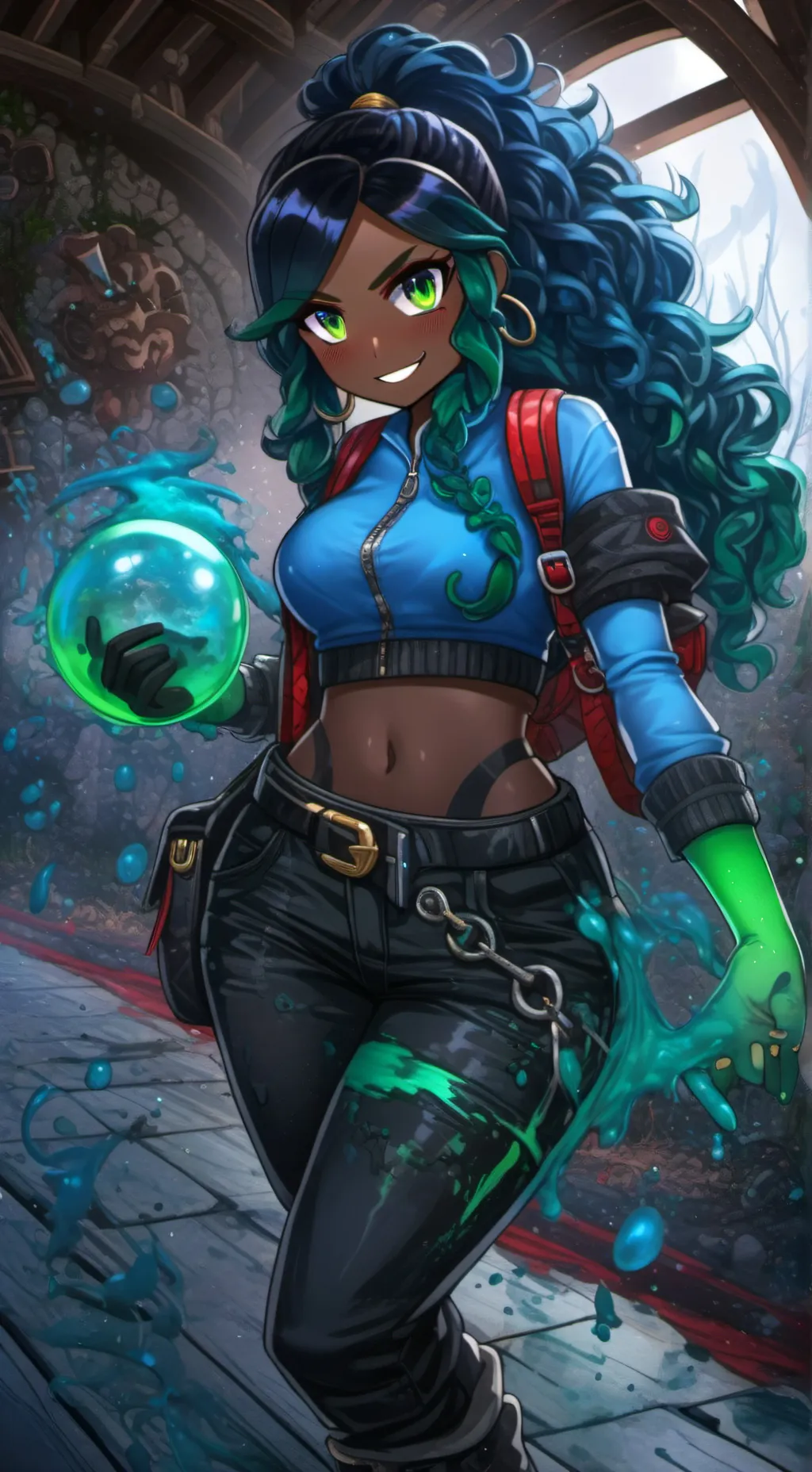 ai character: Lia(Normal) background