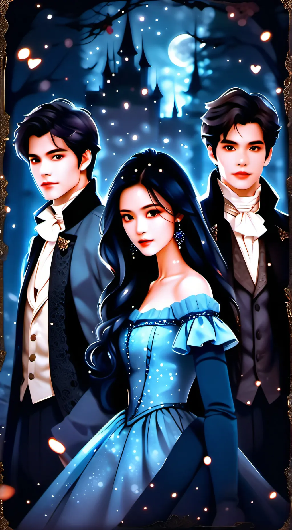 ai character: vampire dairies  background