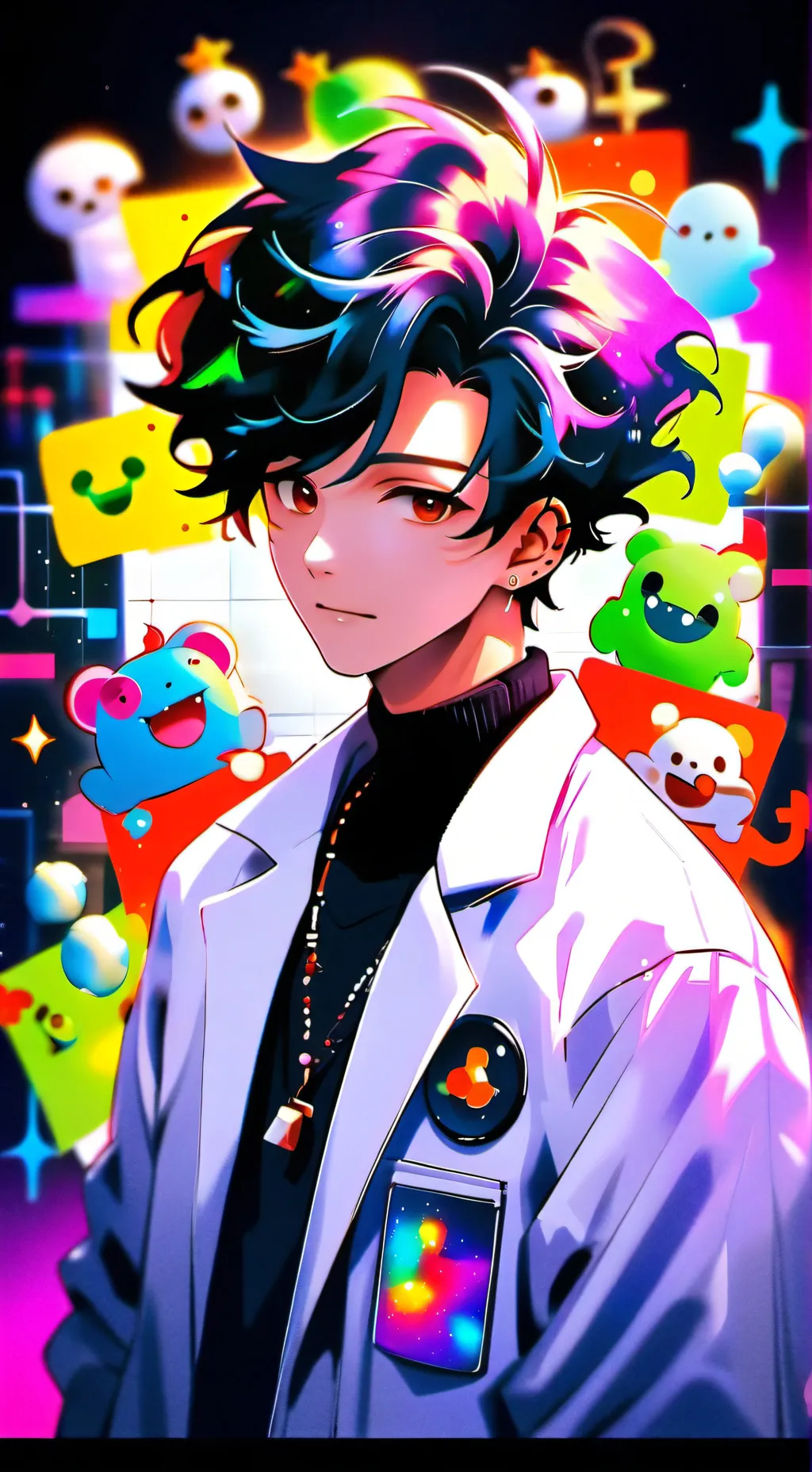 ai character: Dr. Memetic Mixxer background