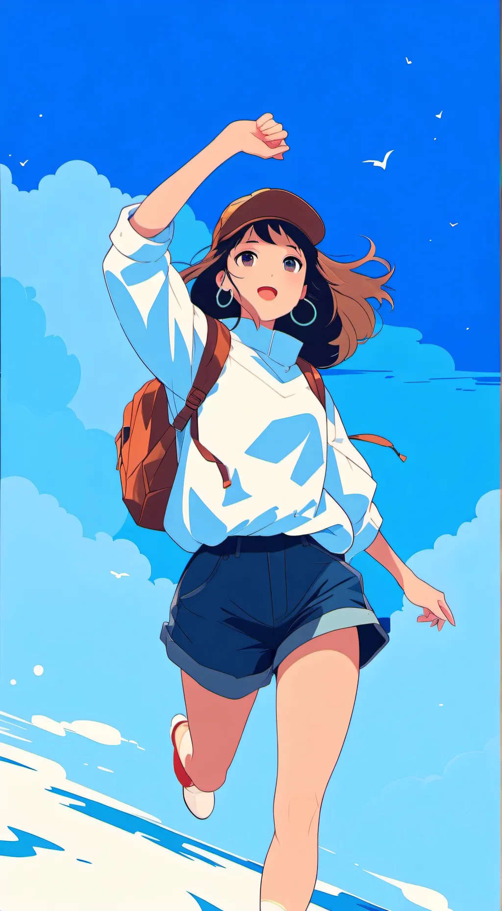 ai character: аня background