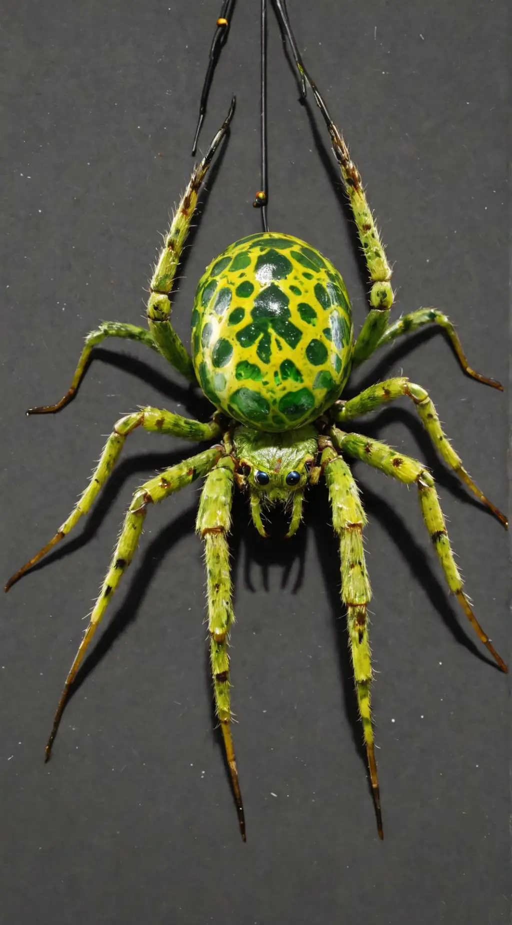 ai character: dangerous spider background