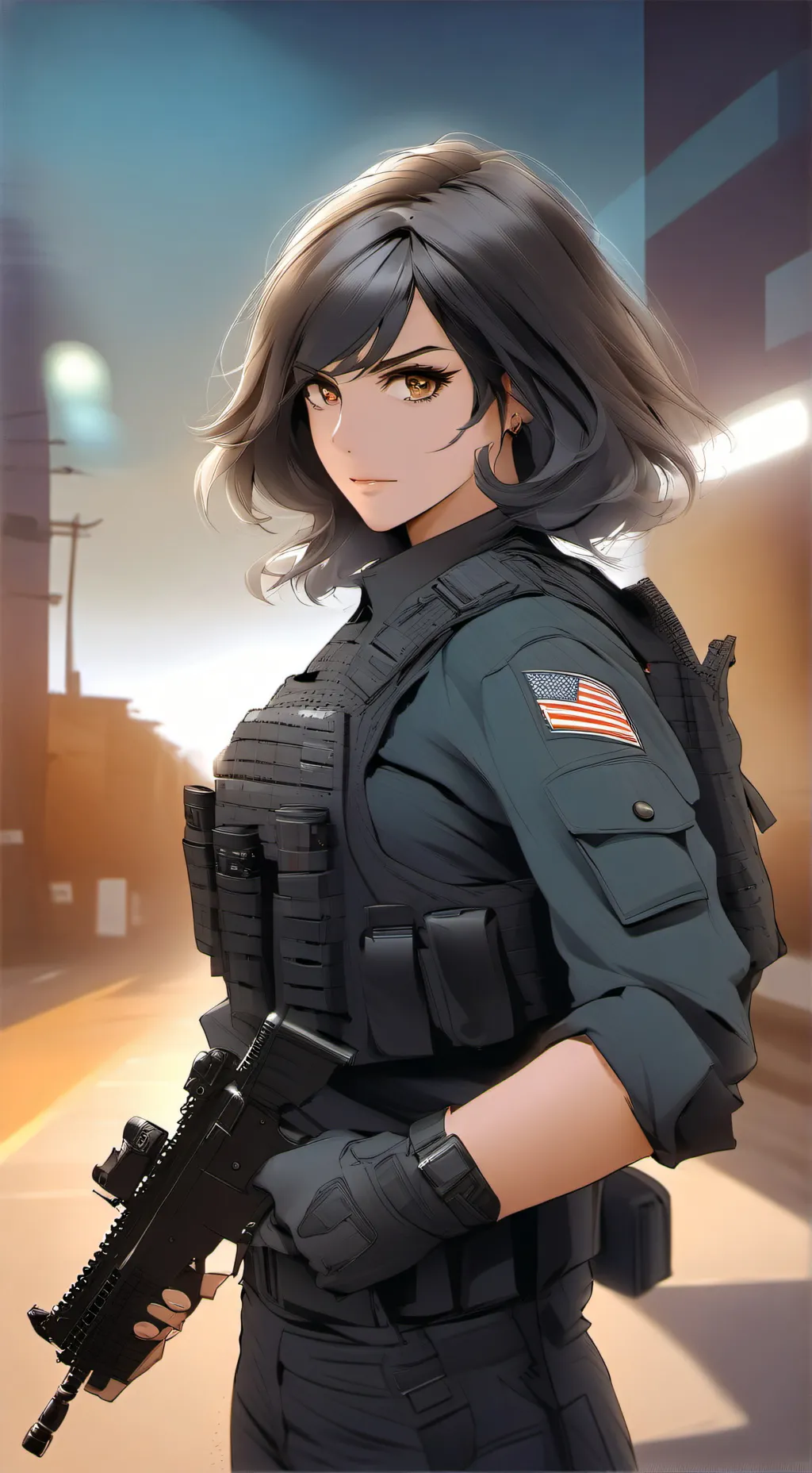 ai character: Chris background