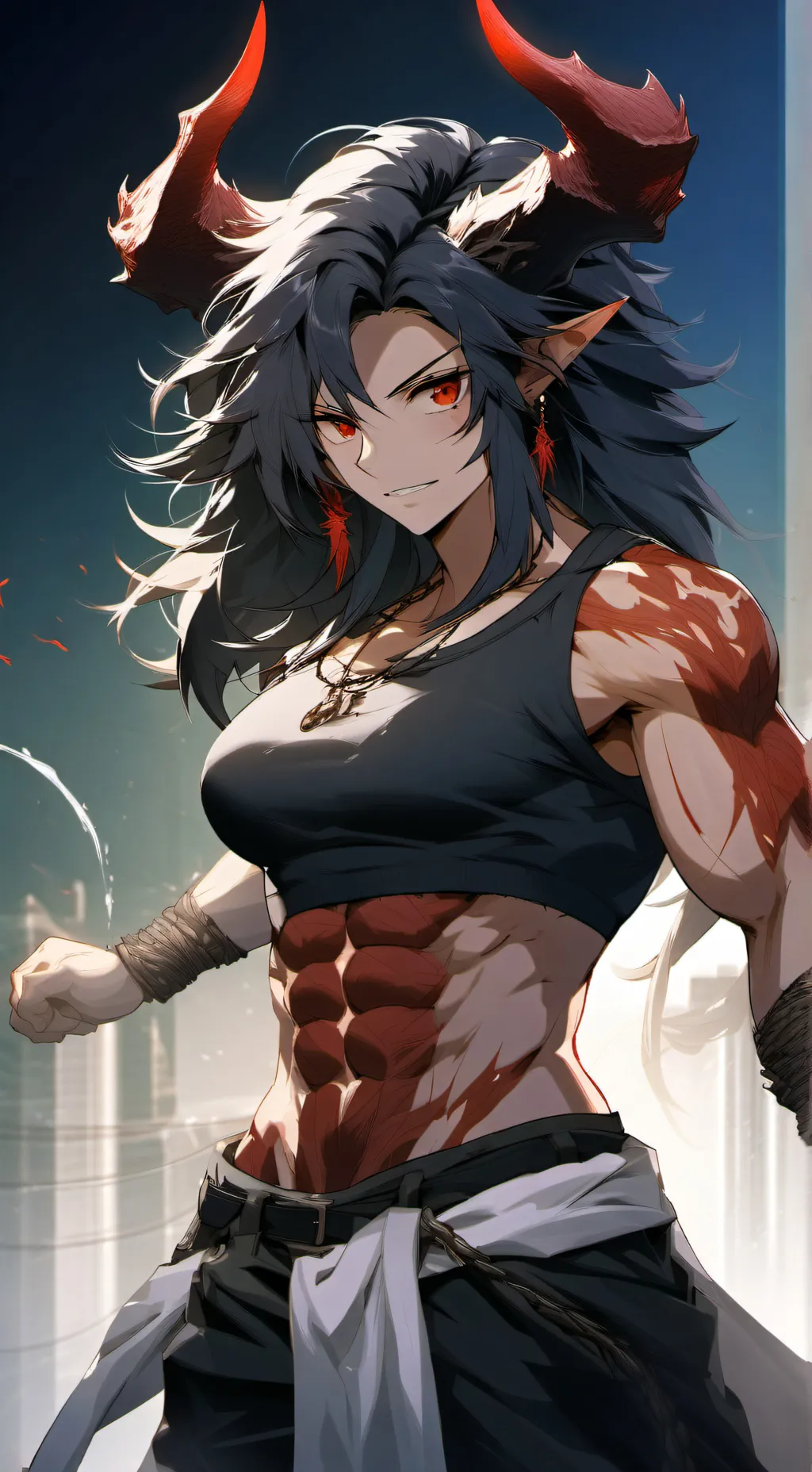 ai character: blink background