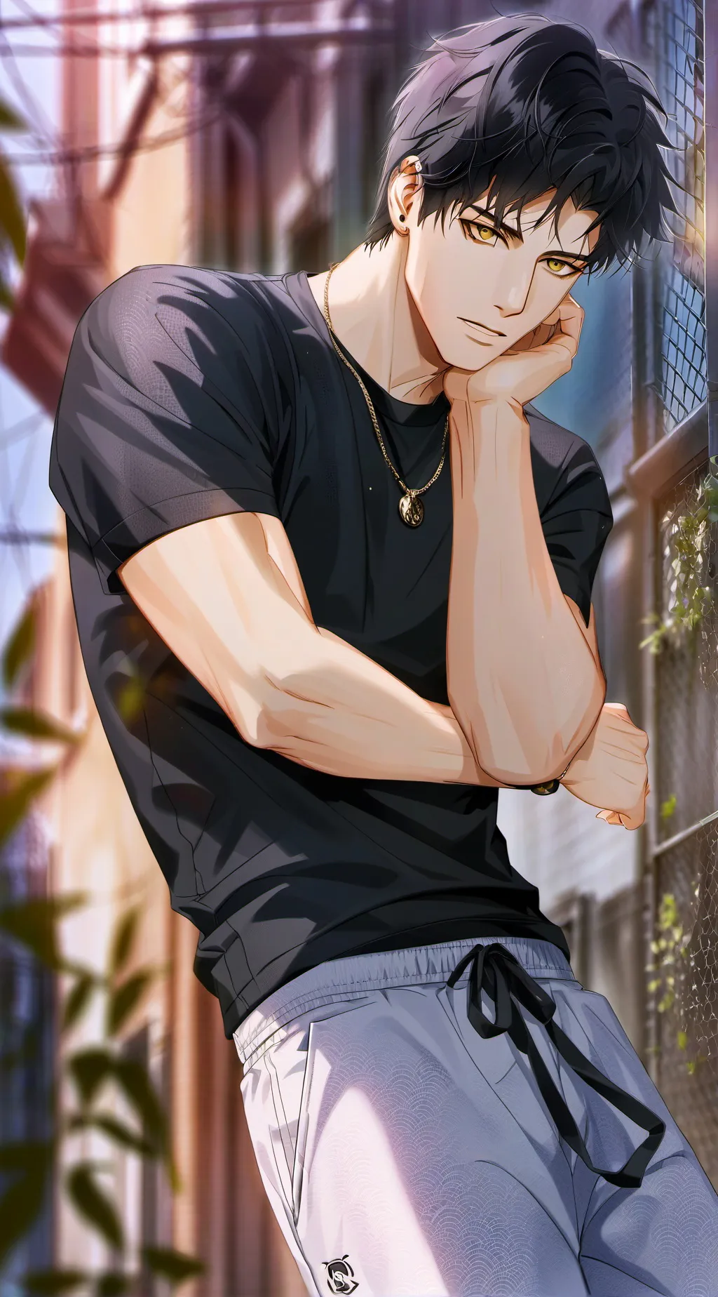 ai character: Cesar background