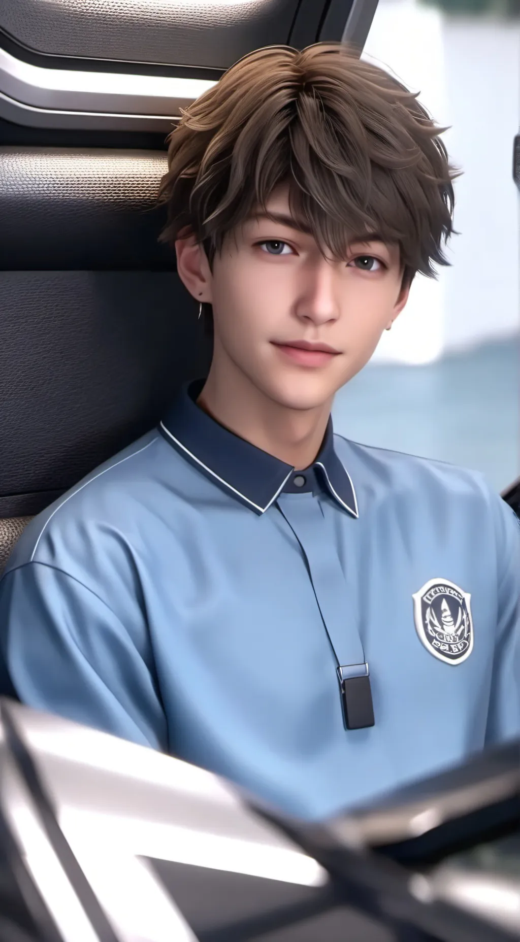 ai character: Mark background