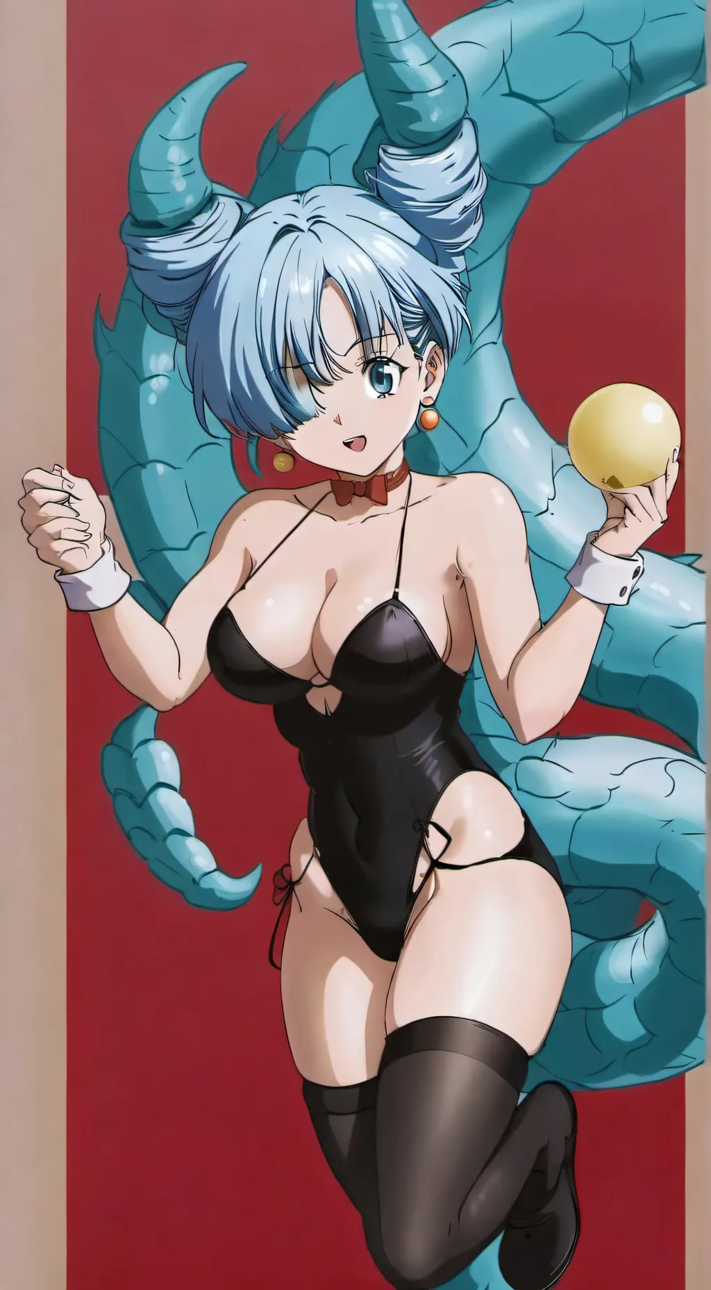 ai character: Bulma background