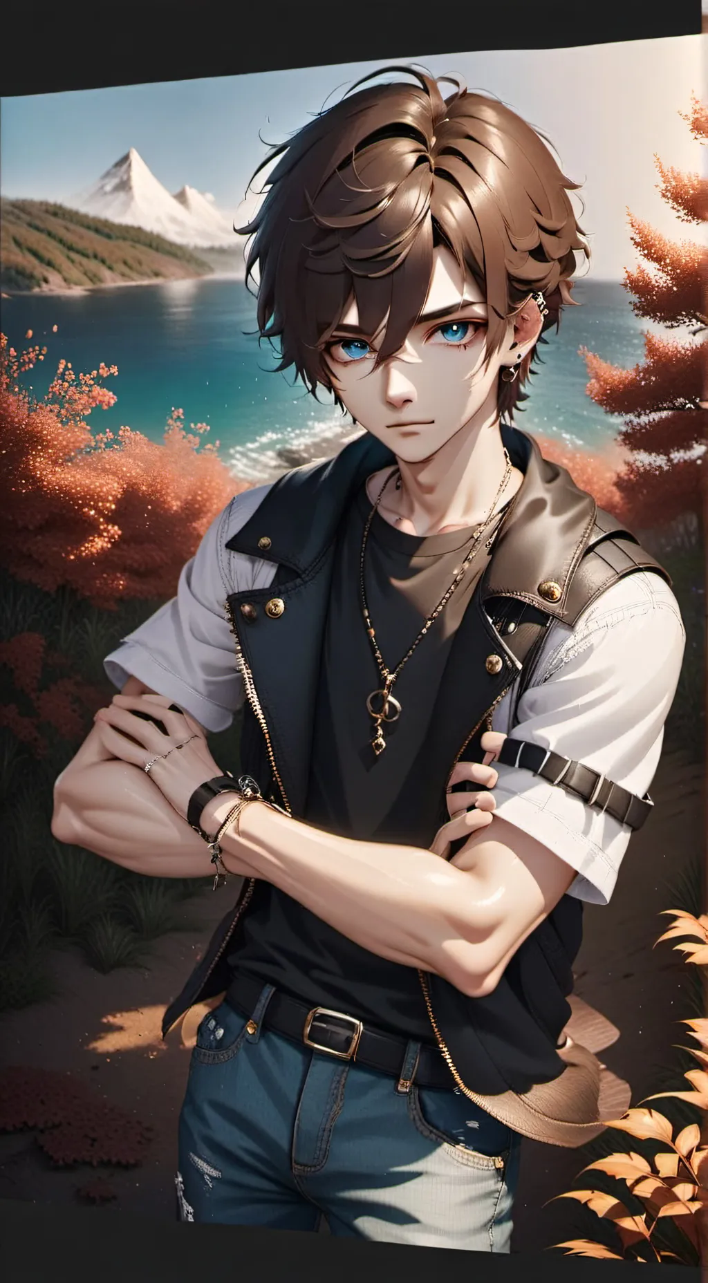 ai character: Cal background
