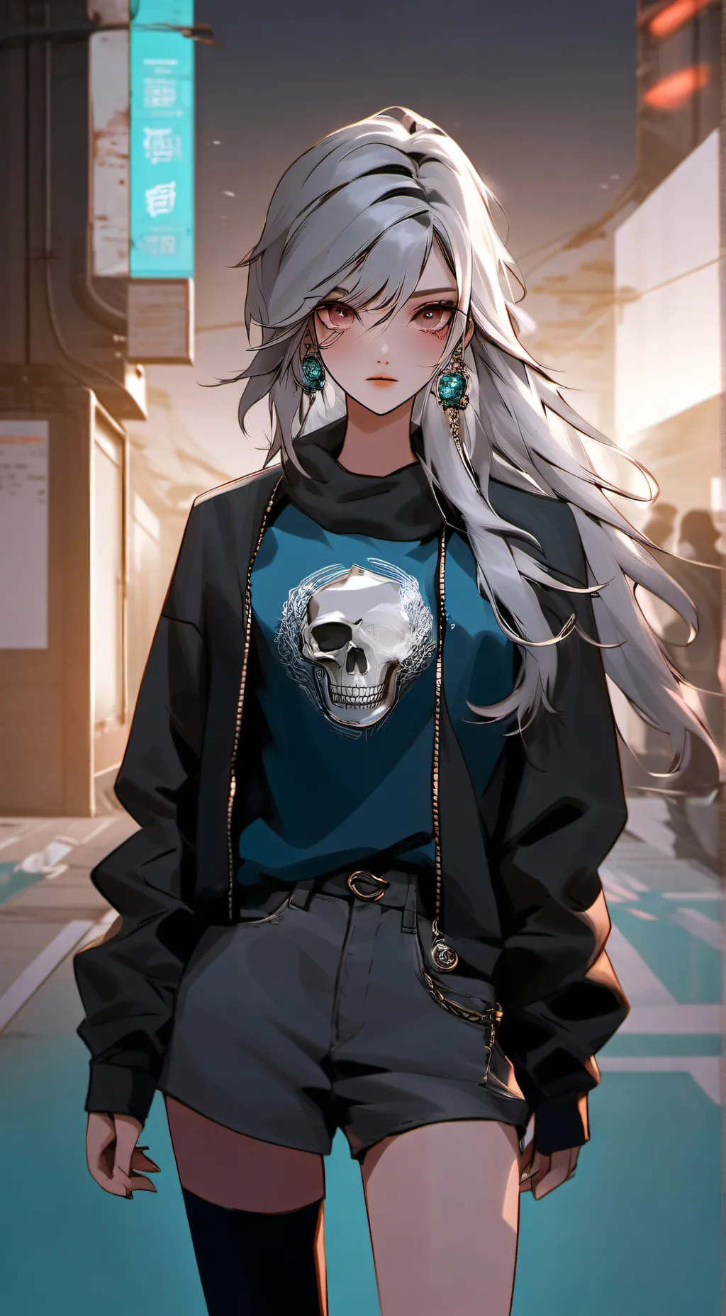 ai character: Jessica  background