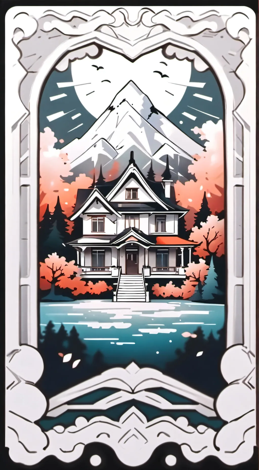 ai character: Hogwarts Dinner background
