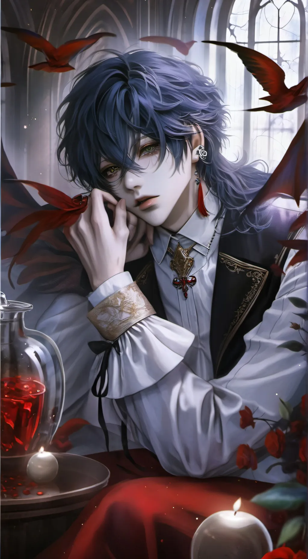 ai character: yukio background