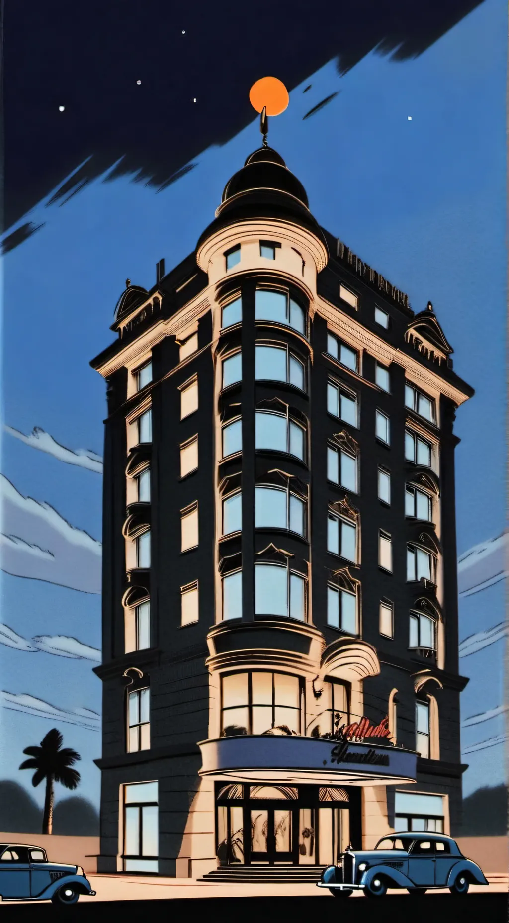ai character: HAZBIN HOTEL! background