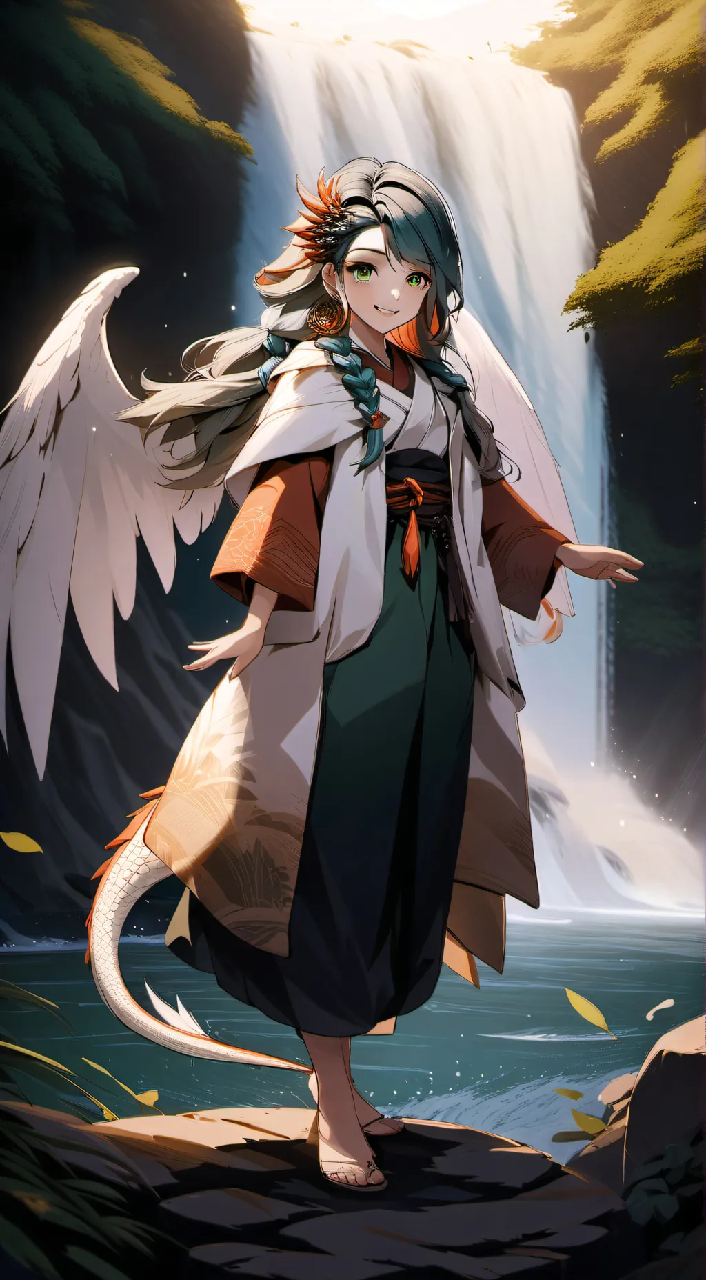 ai character: Kana background