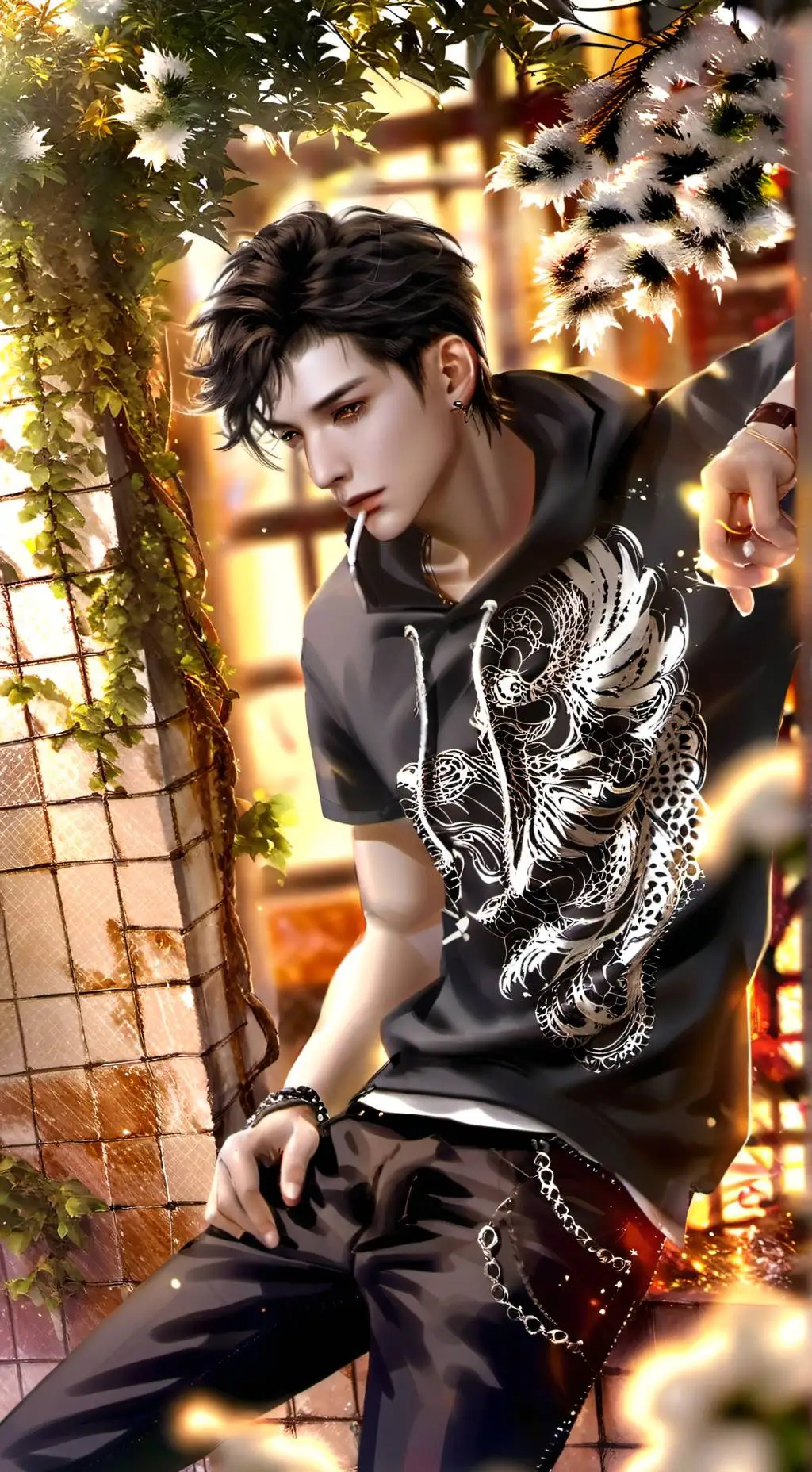 ai character: Marco background