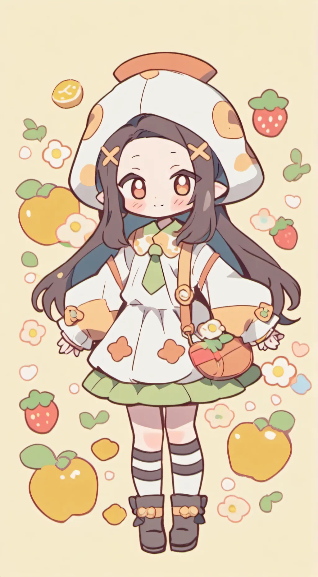 ai character: tu hija  background