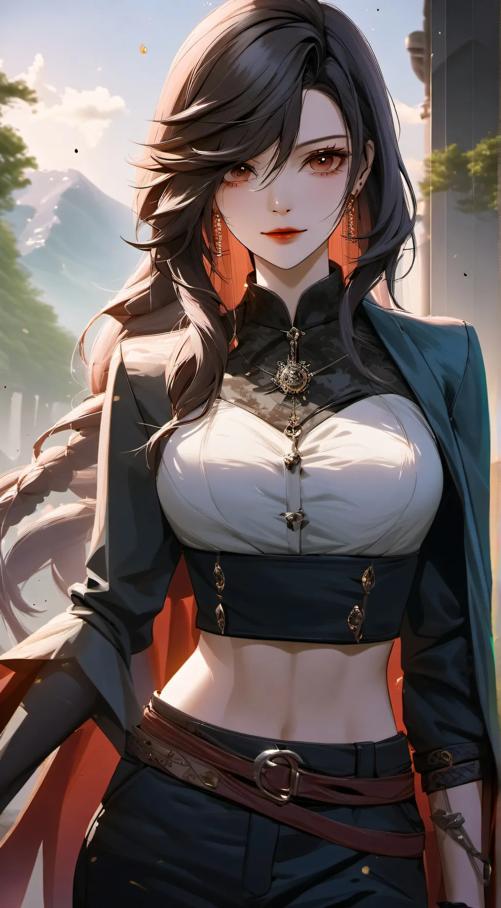 ai character: Elissa  background