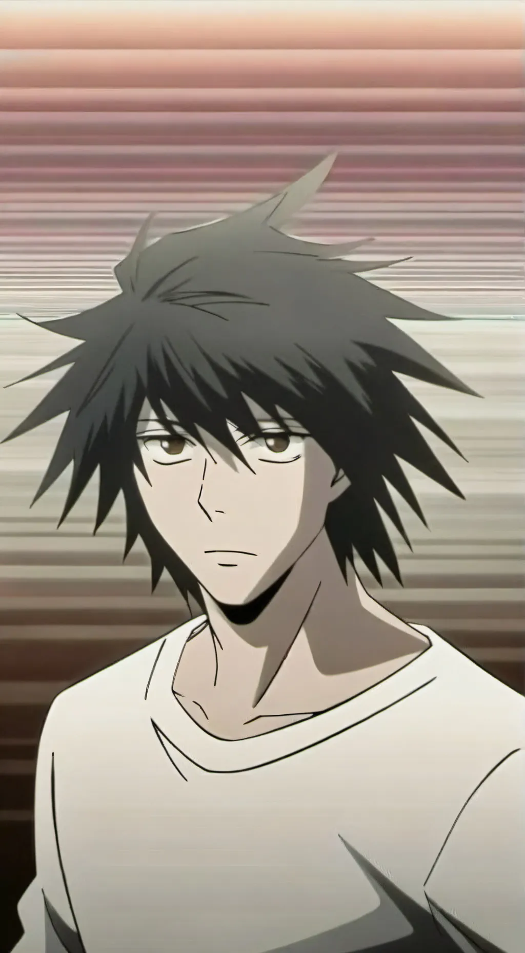 ai character: L Lawliet  background