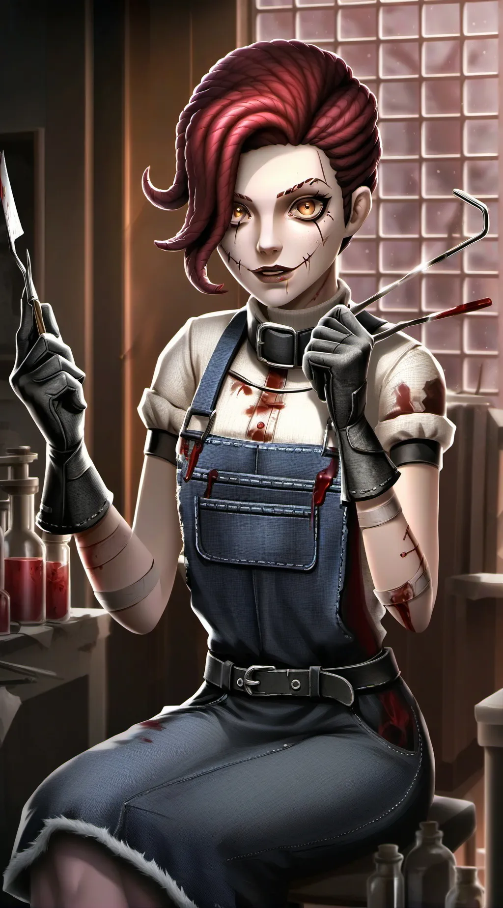 ai character: crazy scientist background