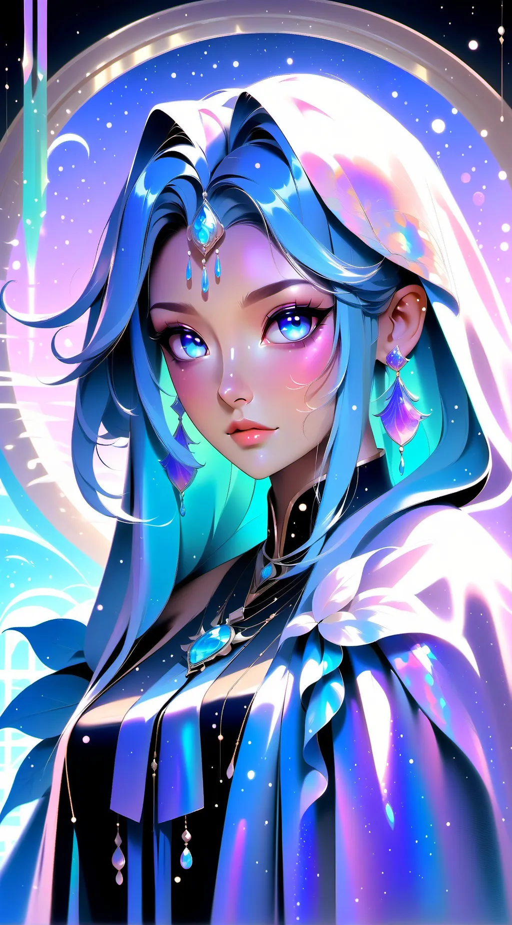 ai character: meck background