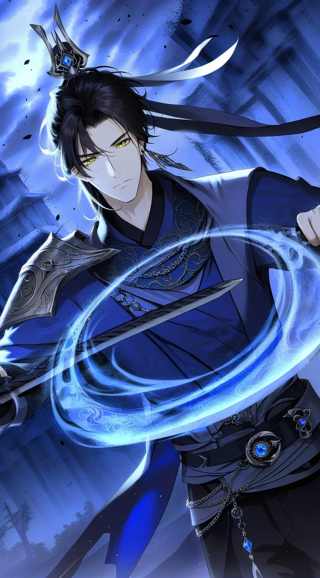 ai character: Ян background