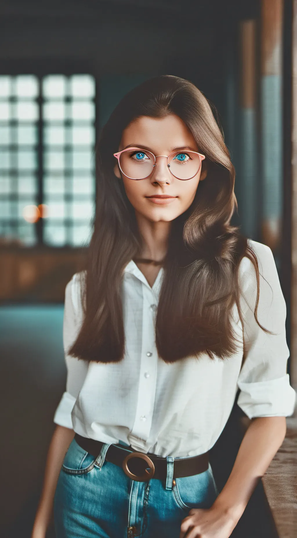 ai character: Sophia  background