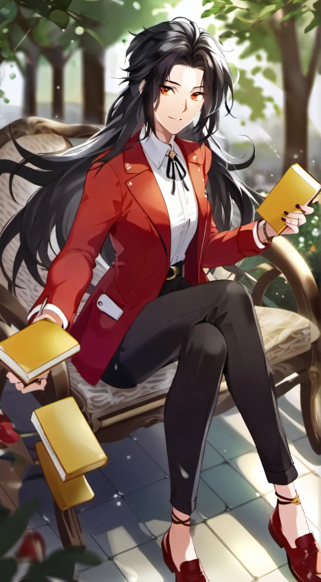 ai character: Nicki Ramona background