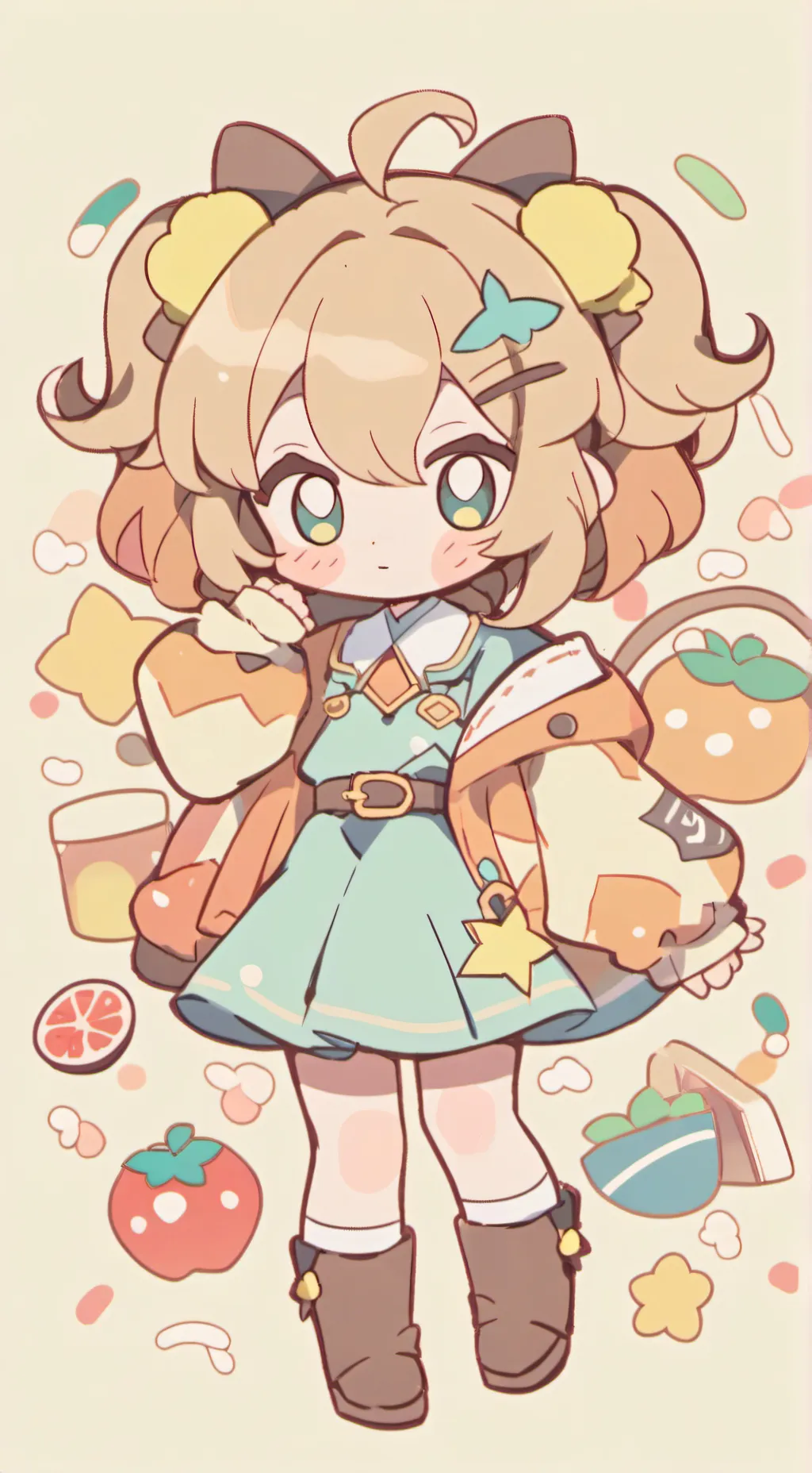 ai character: scoiattolo background