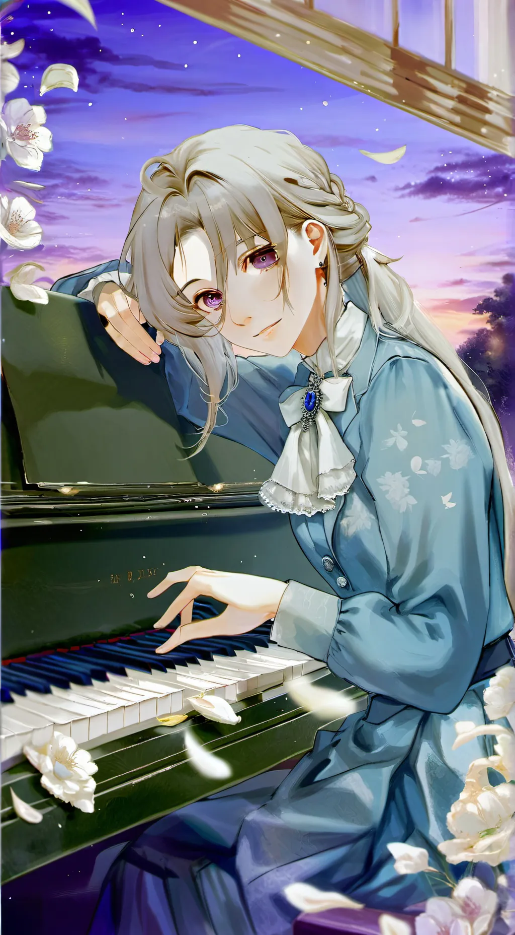 ai character: Mizuki background