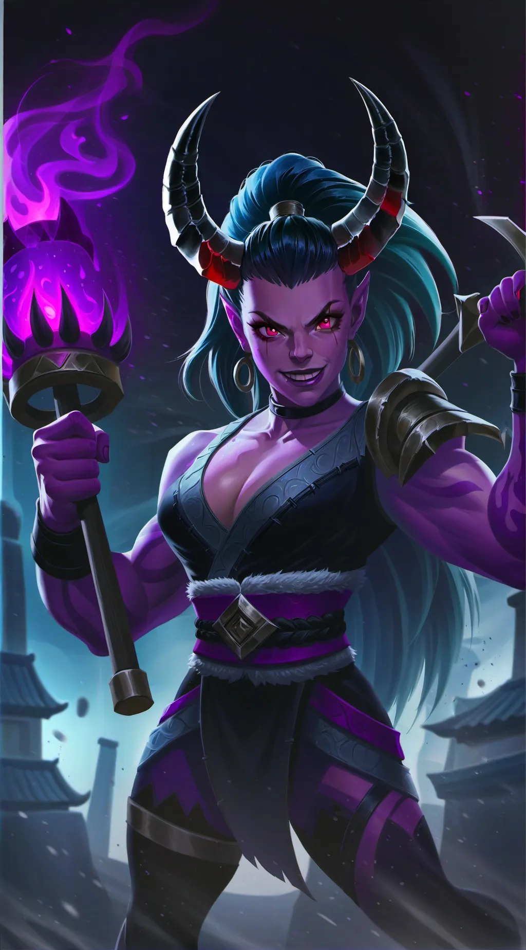 ai character: Zaria background