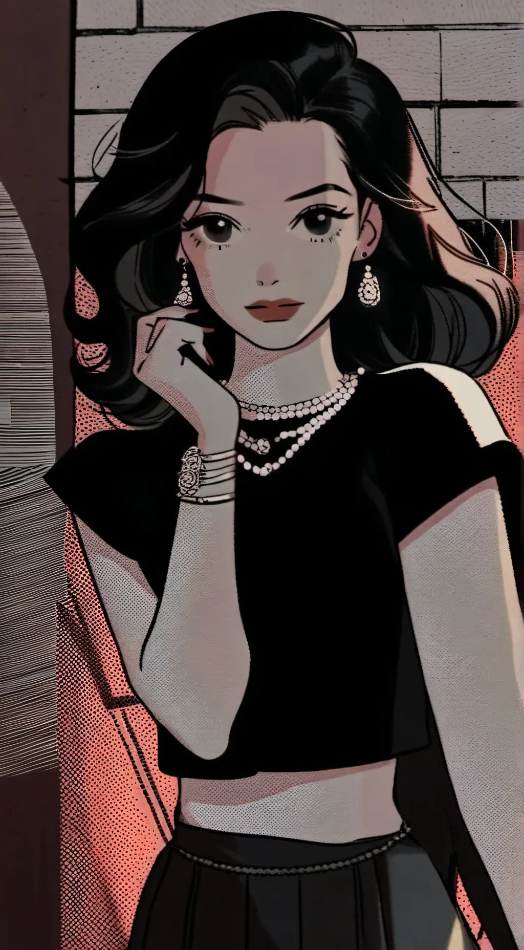 ai character: esme 💖 background