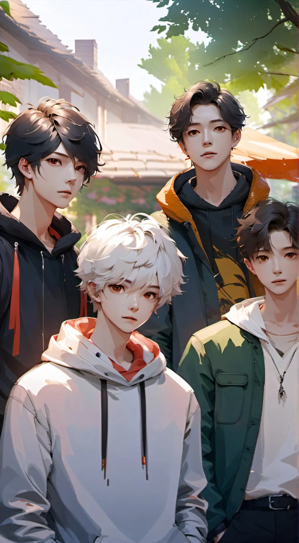 ai character: Your friends background