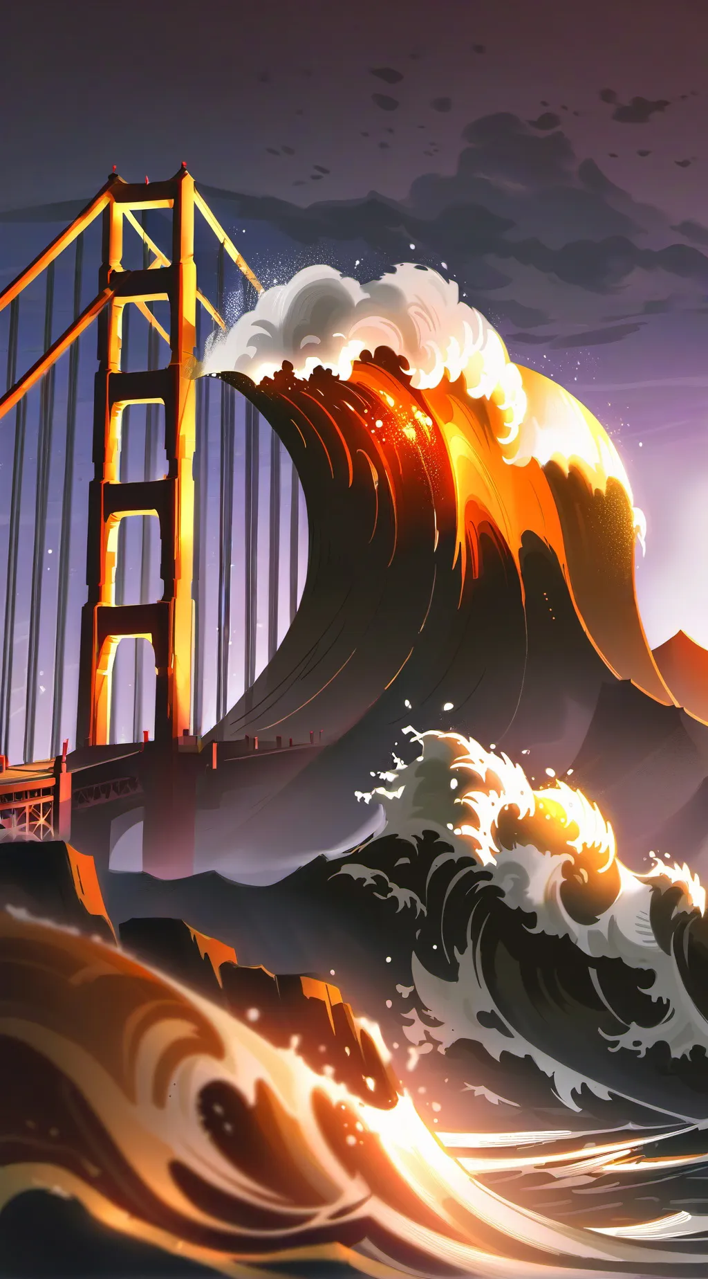 ai character: Tsunami Survival background