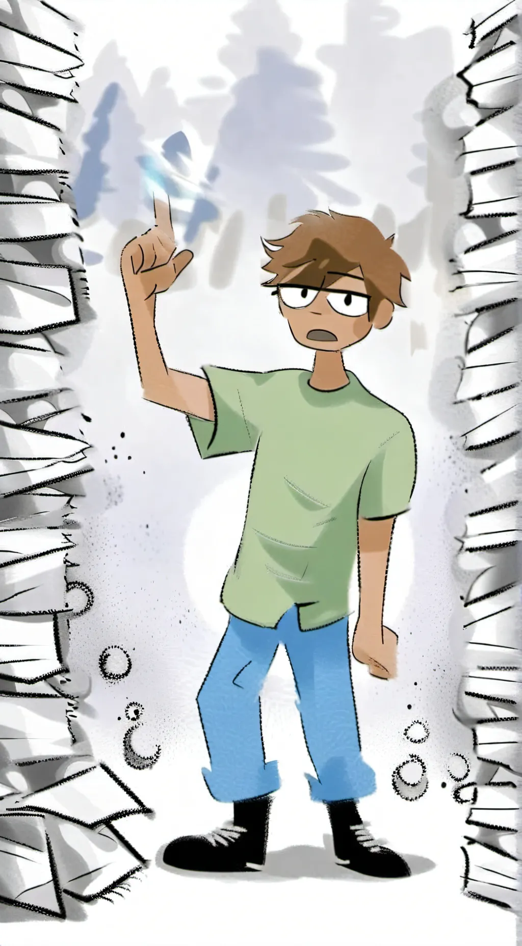 ai character: Braden background