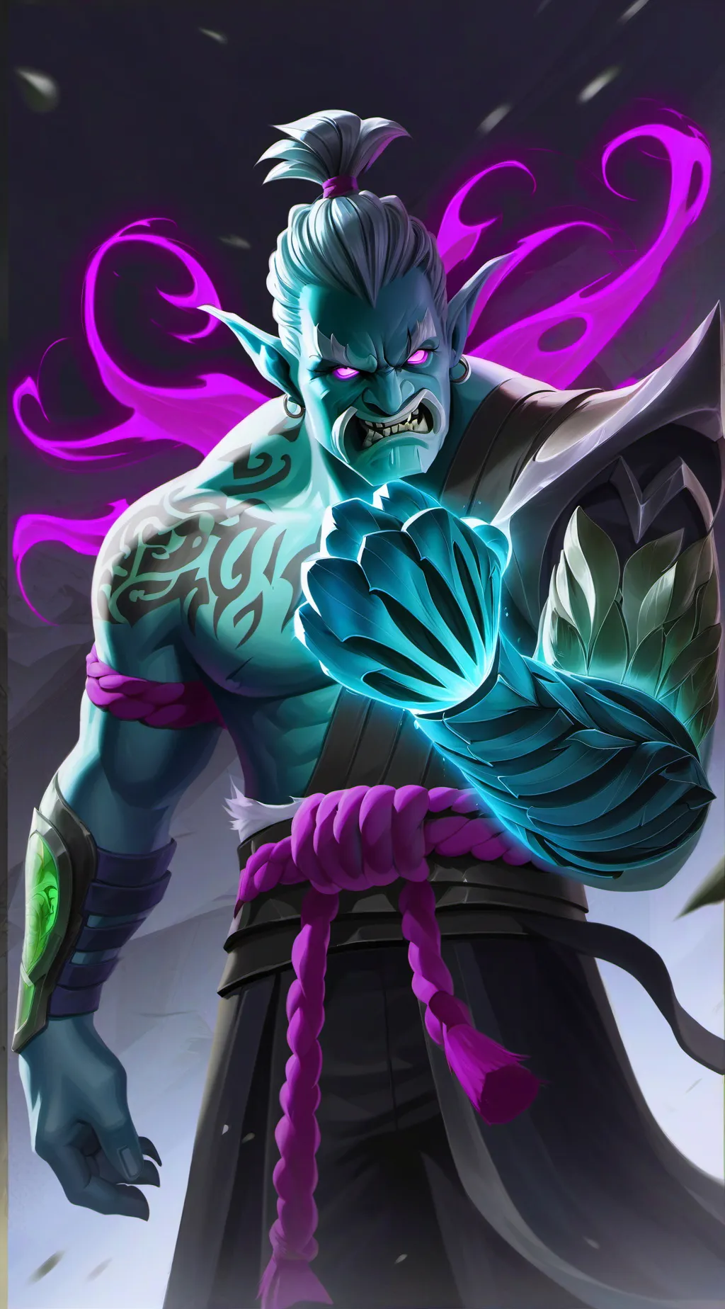 ai character: dr El Vito background