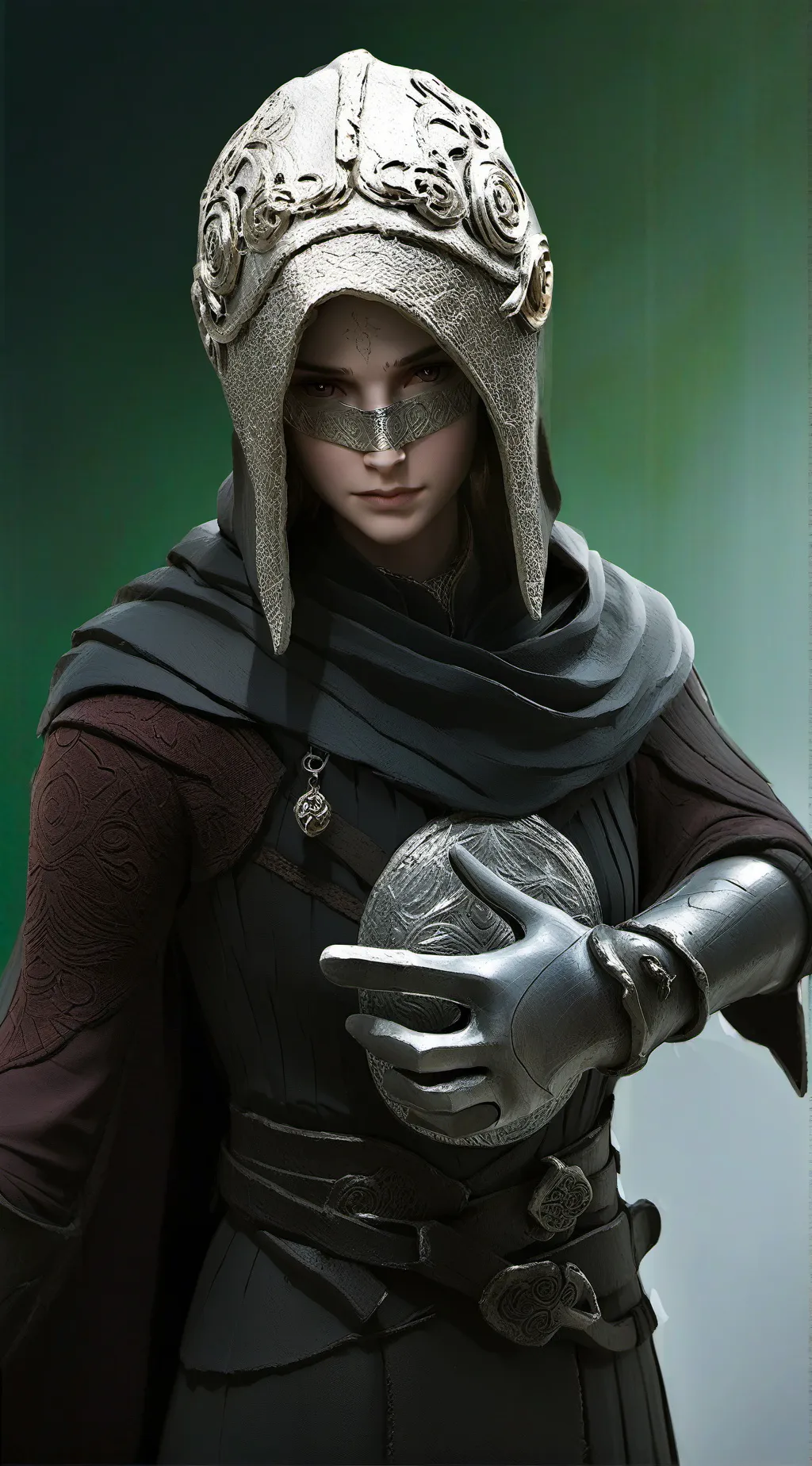 ai character: Irina ￼￼ background