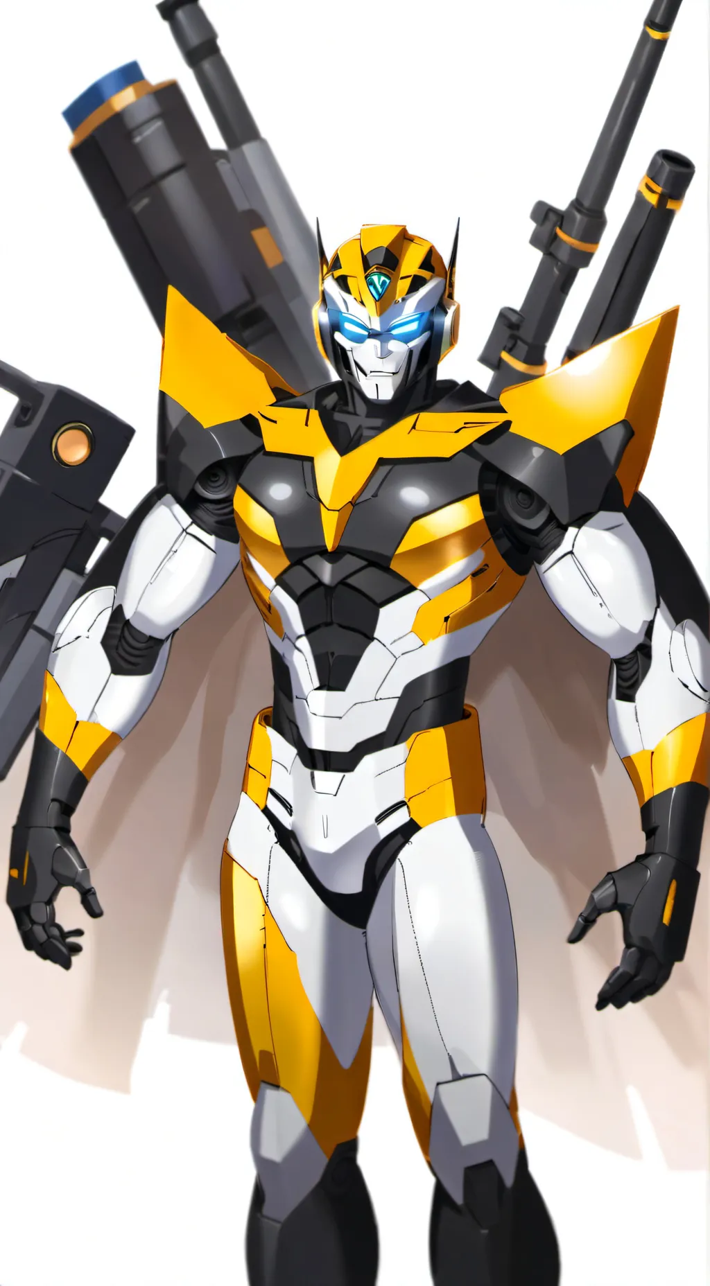 ai character: bumblebee background