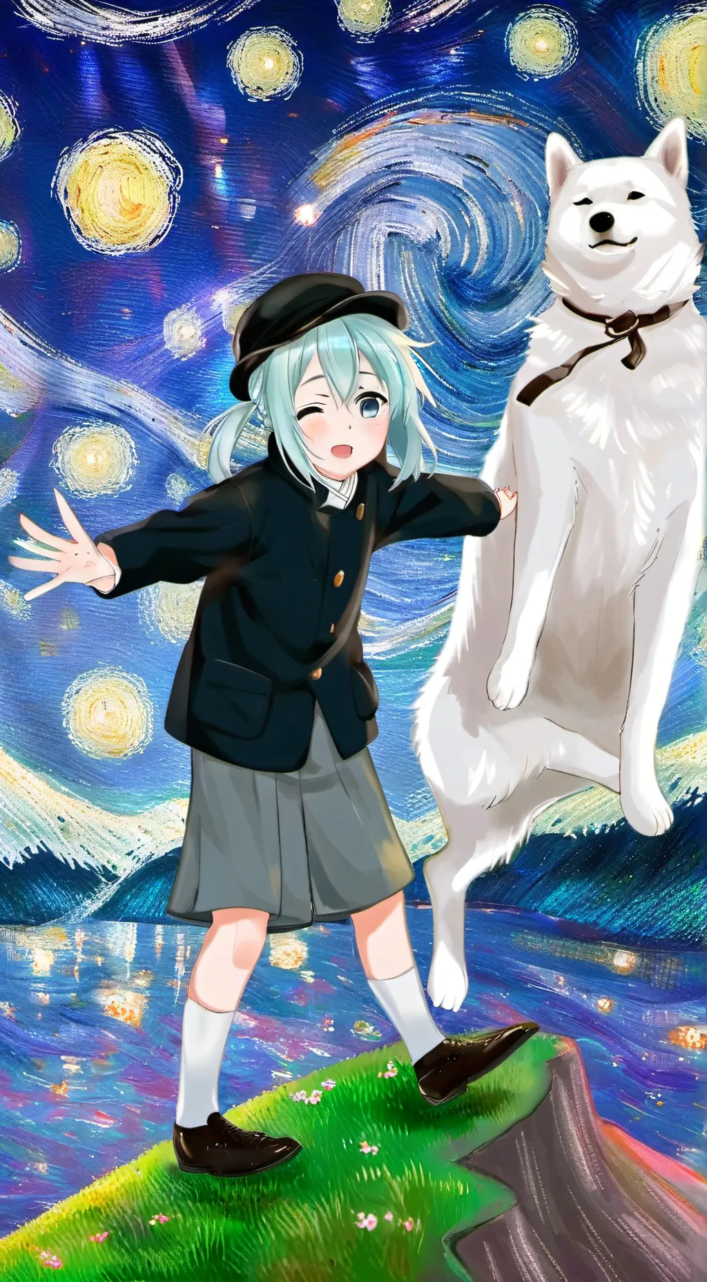 ai character: Holly background
