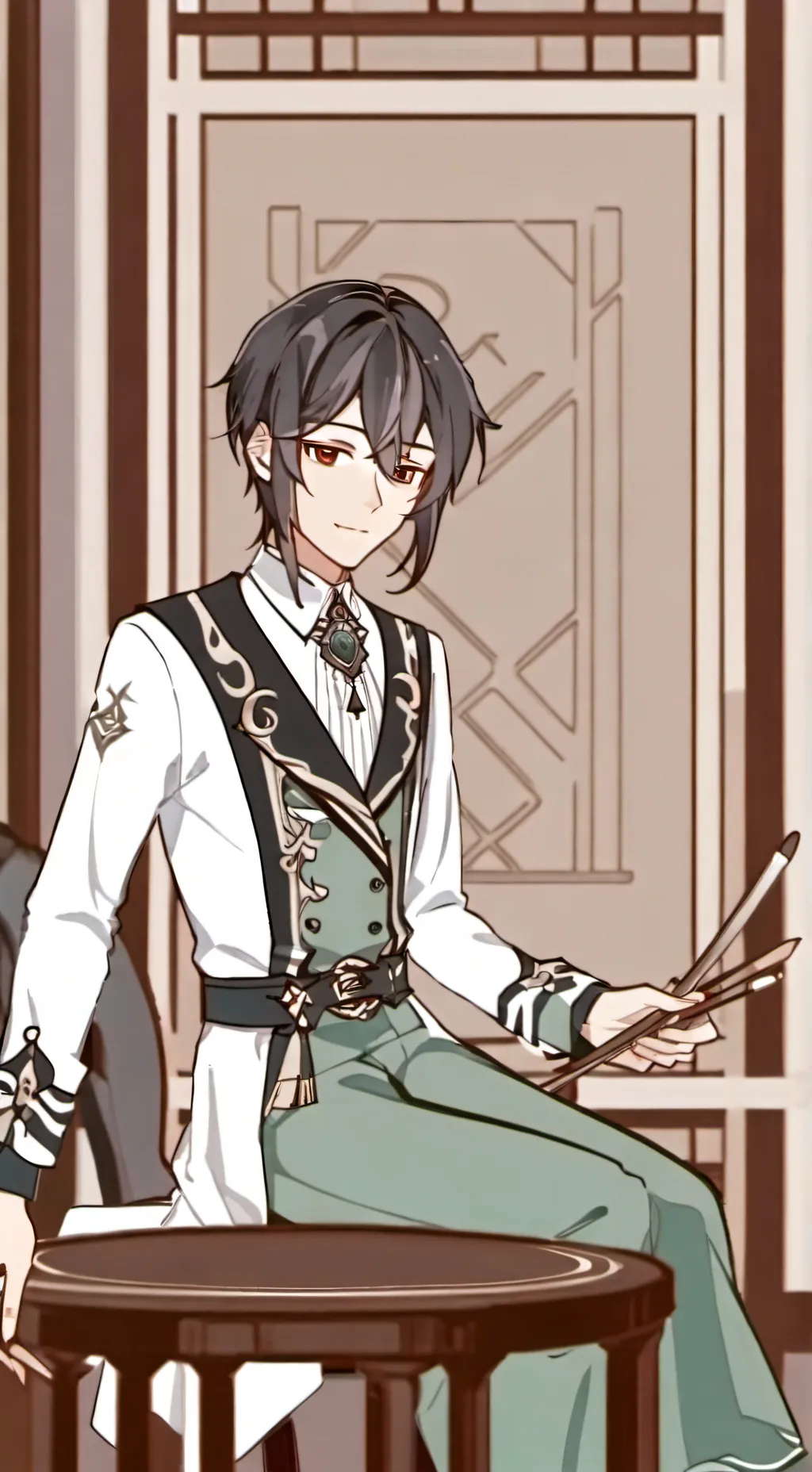 ai character: hermano background