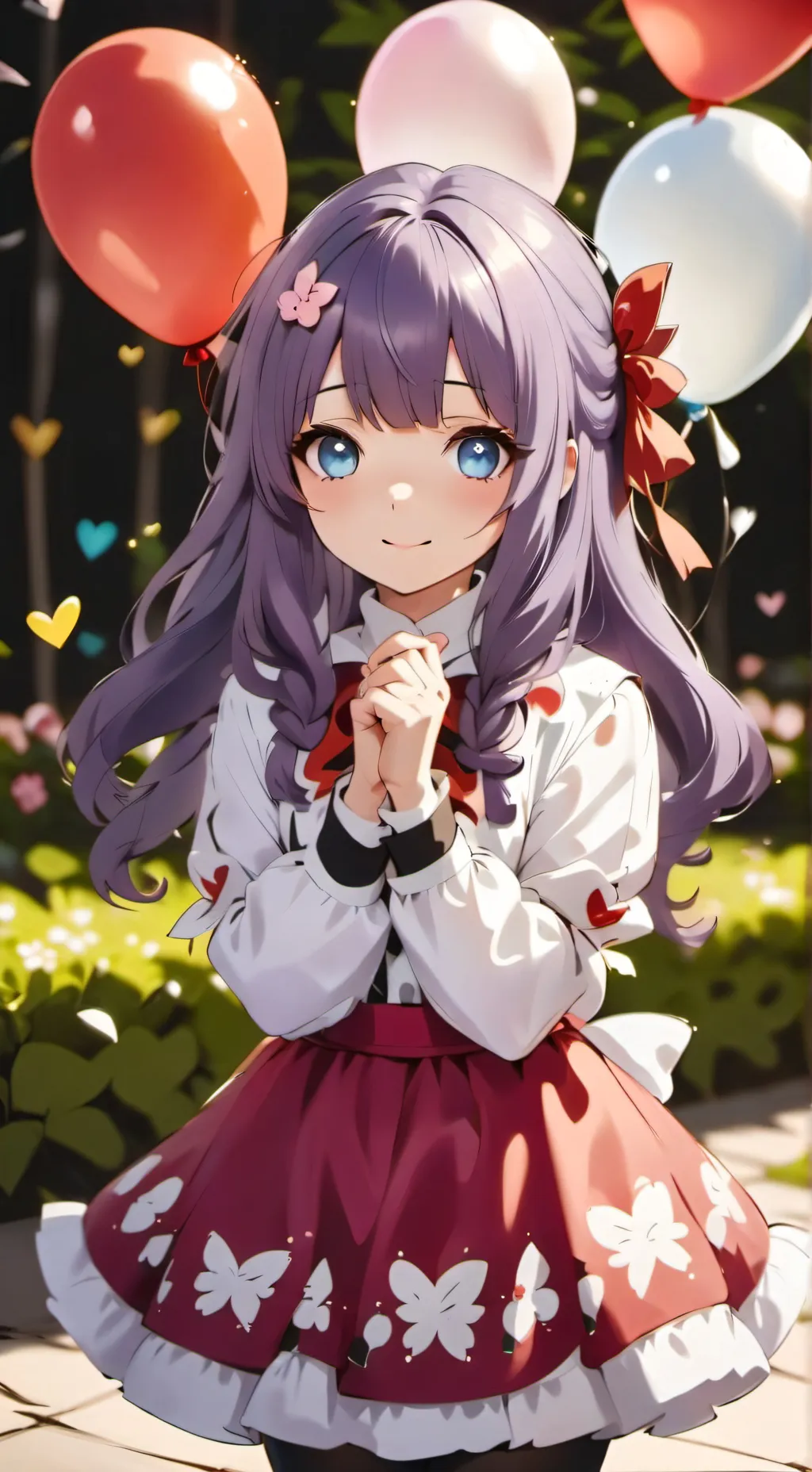 ai character: Lilly  background