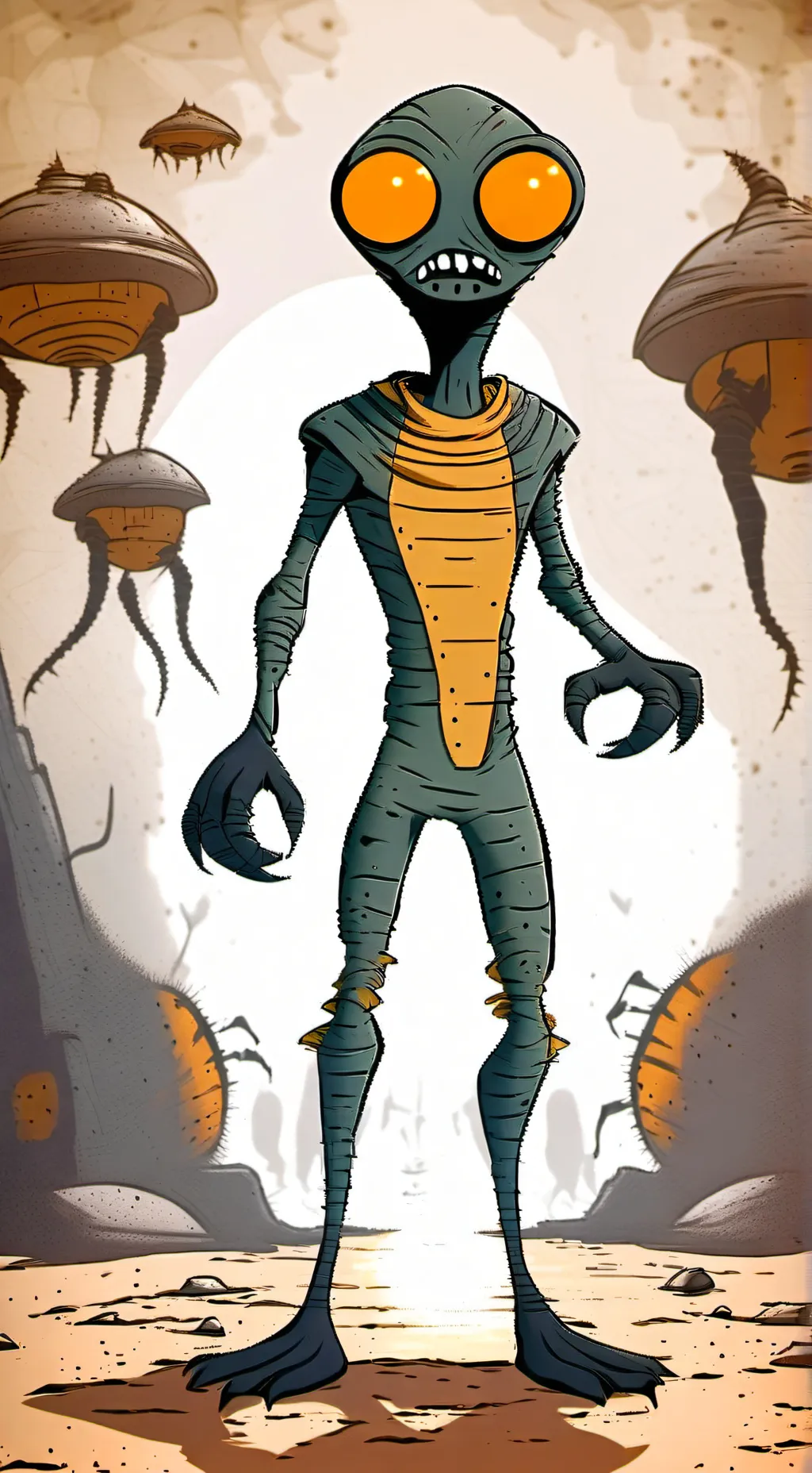 ai character: Kepler background