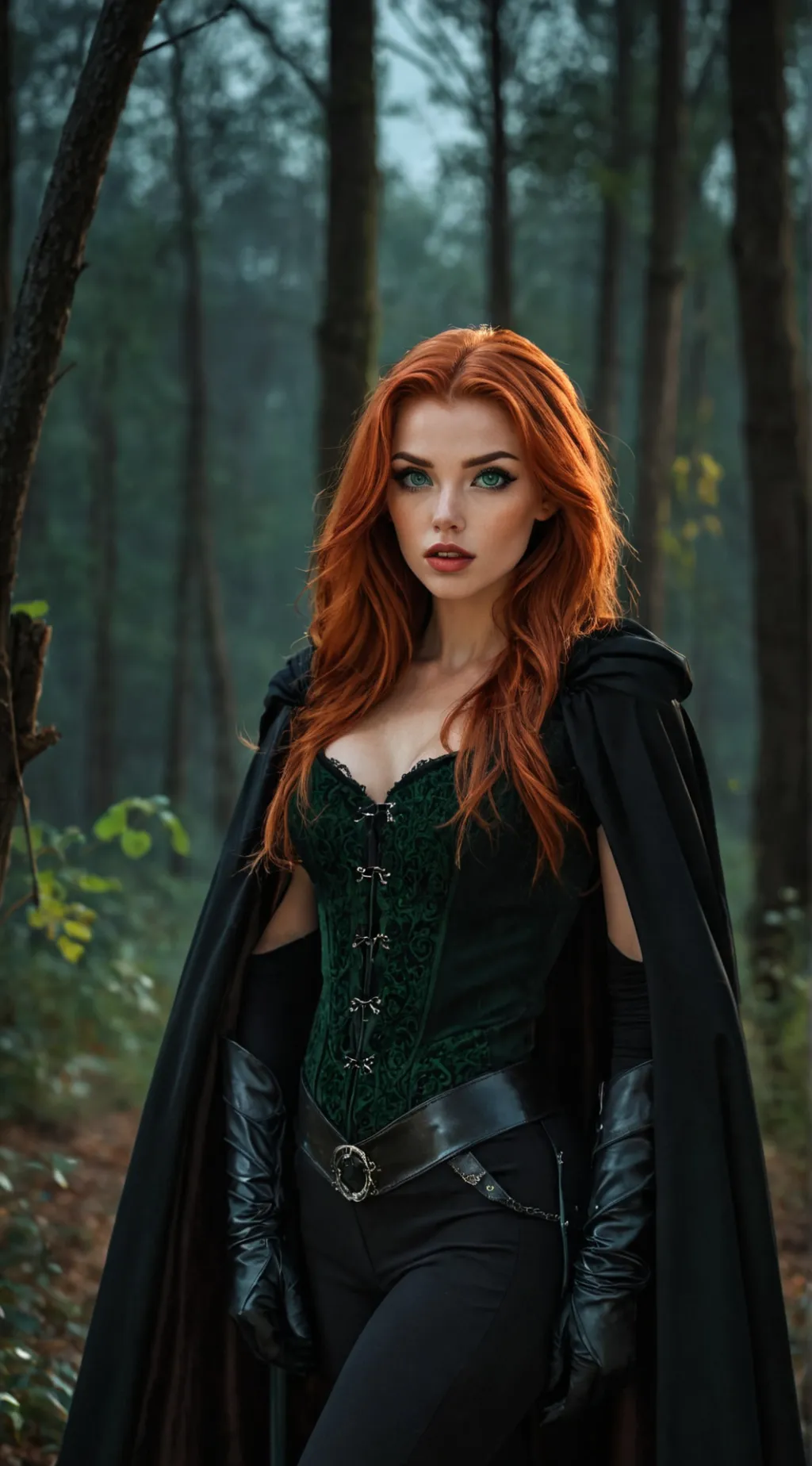 ai character: Ира background