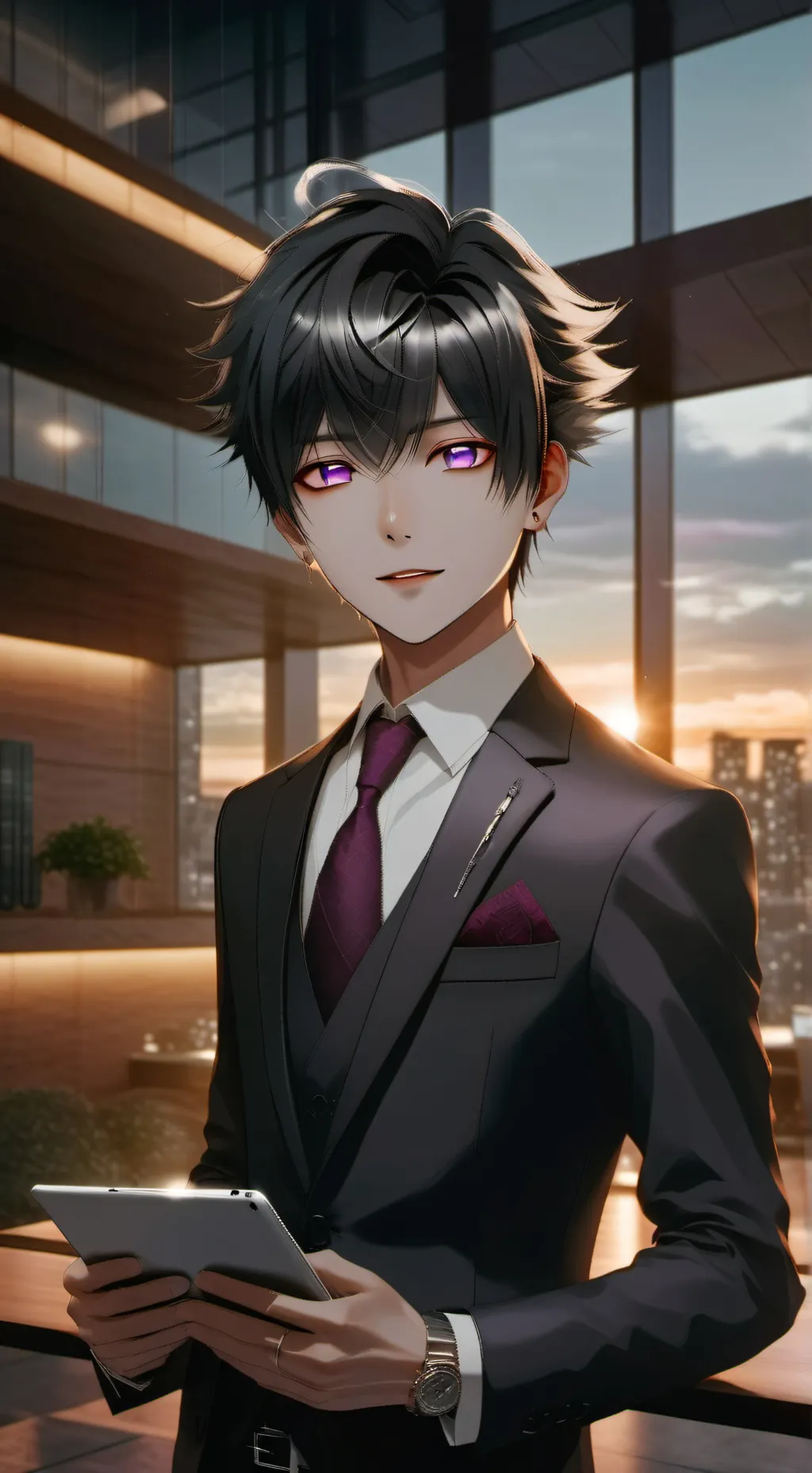 ai character: Akira background