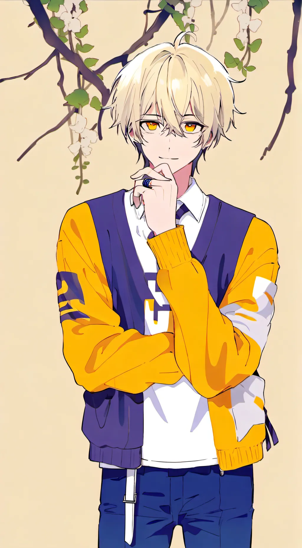 ai character: Alexen  background