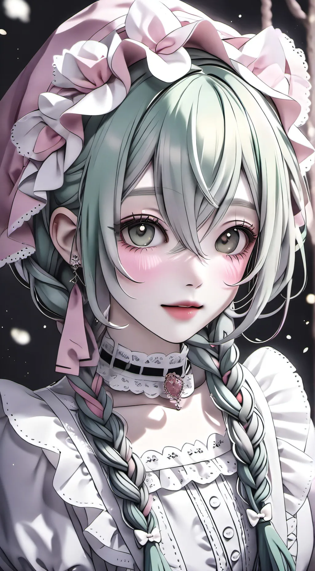 ai character: 💖 background