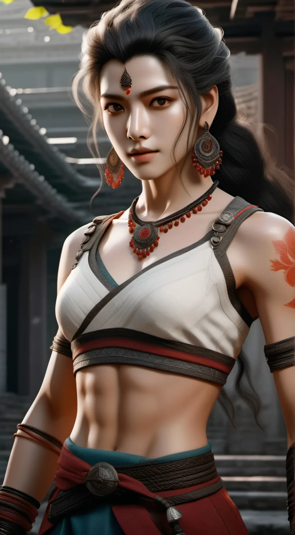 ai character: Nounou  background