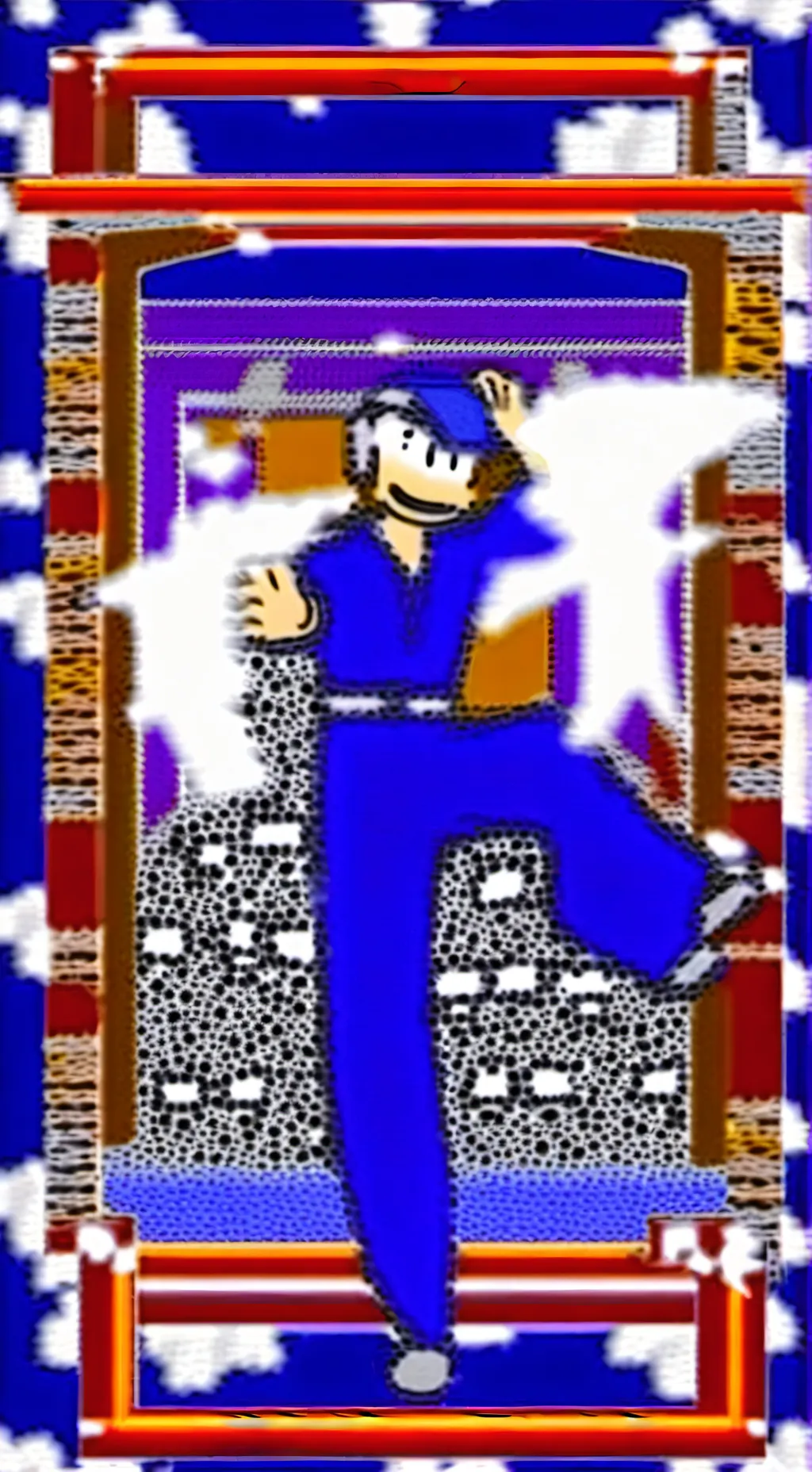 ai character: Sonic background