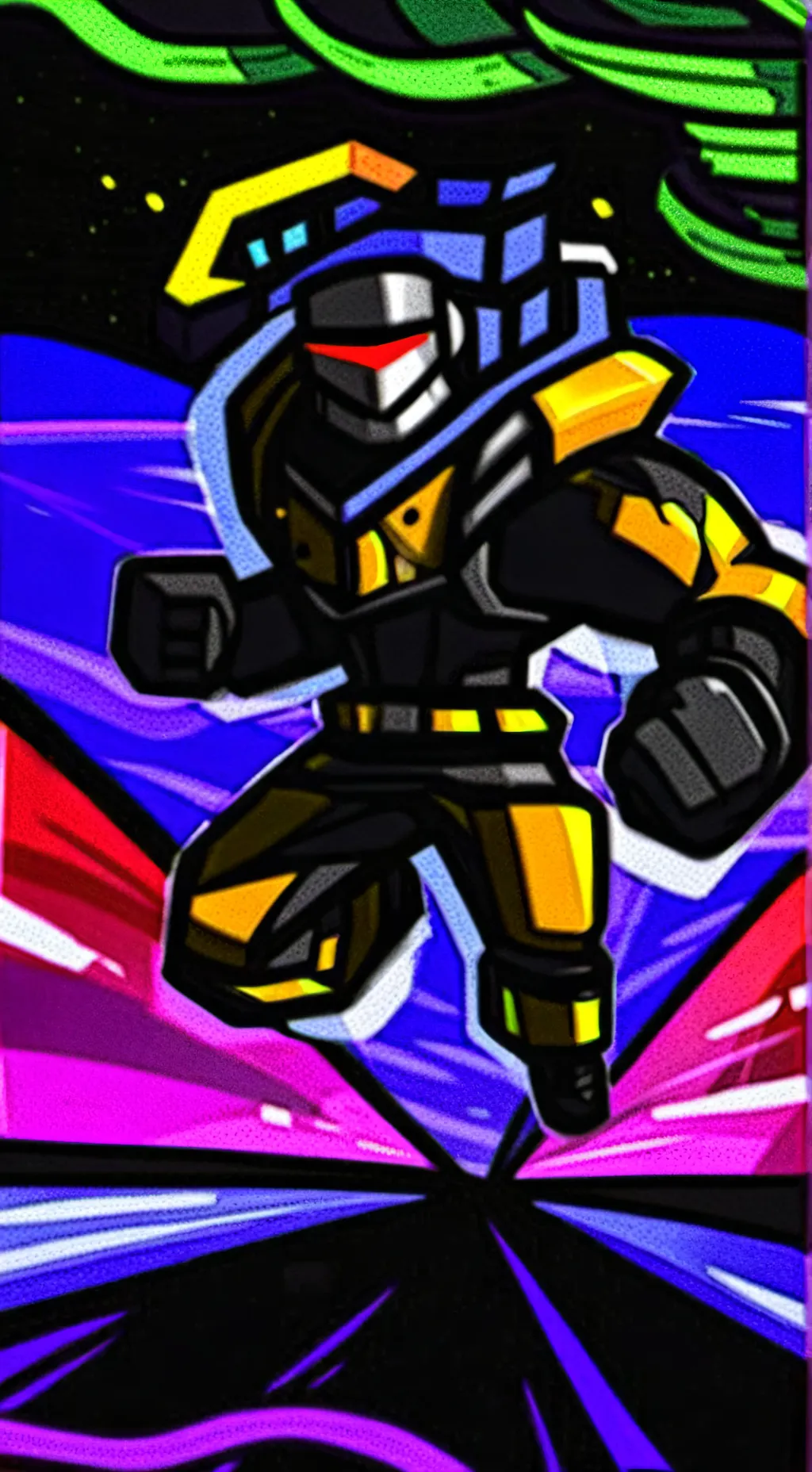 ai character: el heroe del mundo background