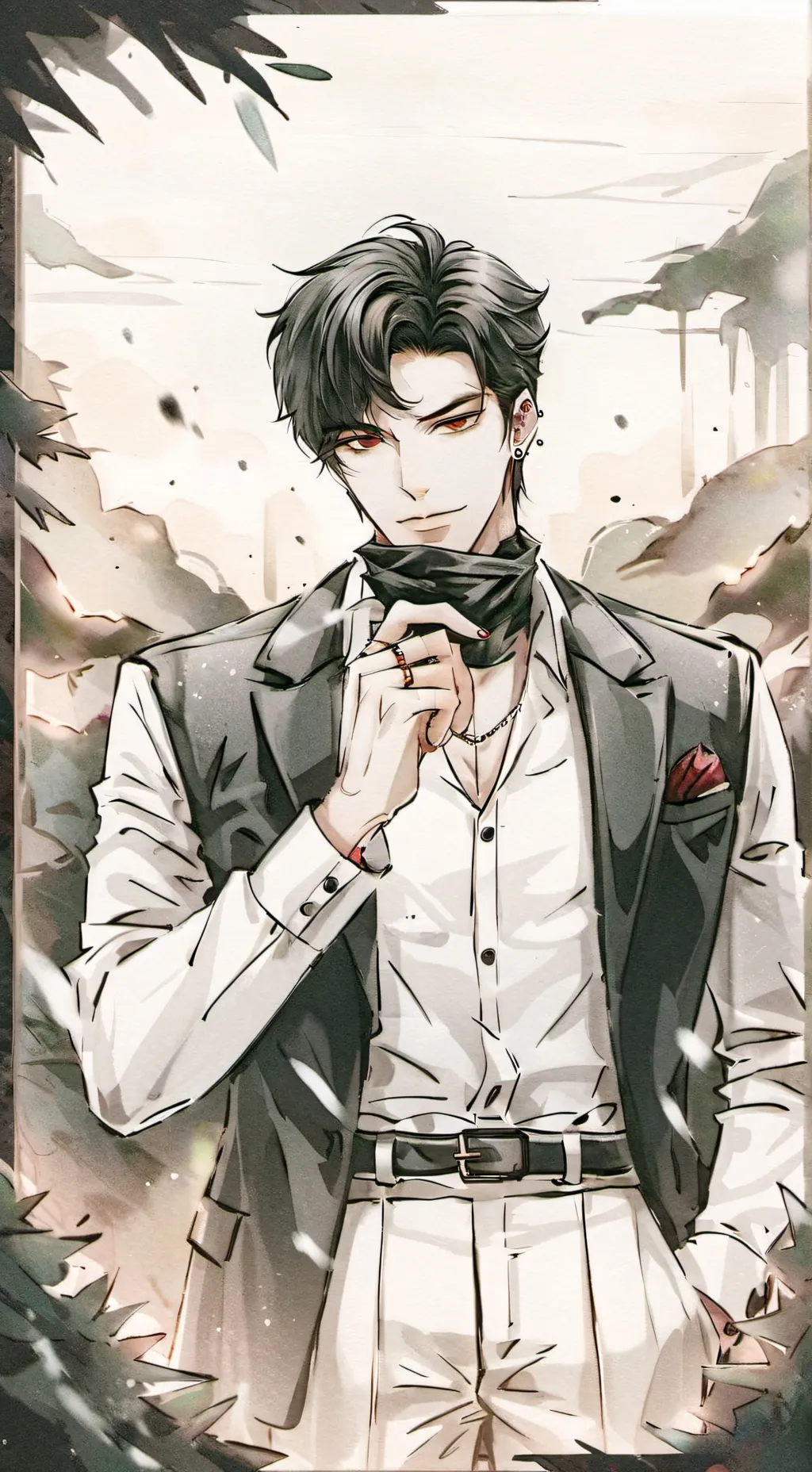 ai character: ekam  background